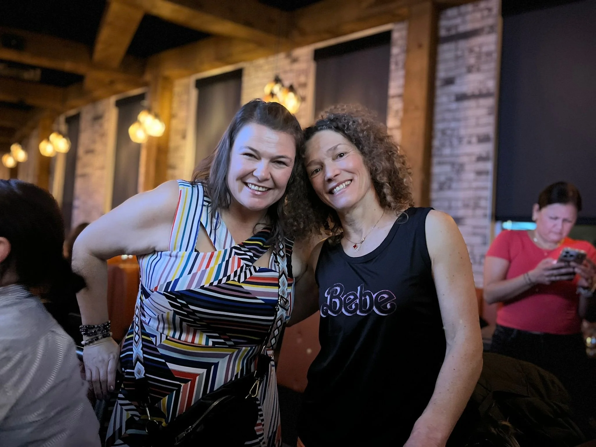 Latin dance night social with the Shawnessy Barn Zumba team