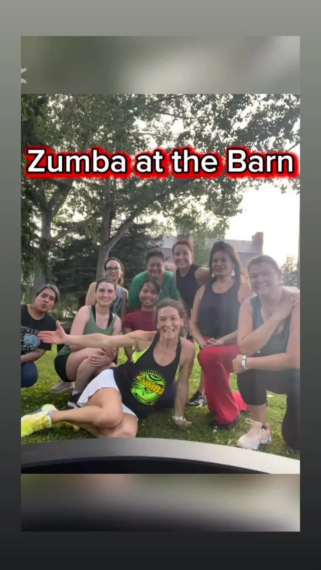 Crazy, Happy Zumba with an amazing team of Zumba lovers π
See you next week! βοΈ#happy #fitness #dance #zumba #yycfitness #shawnessy @shawnessybarn