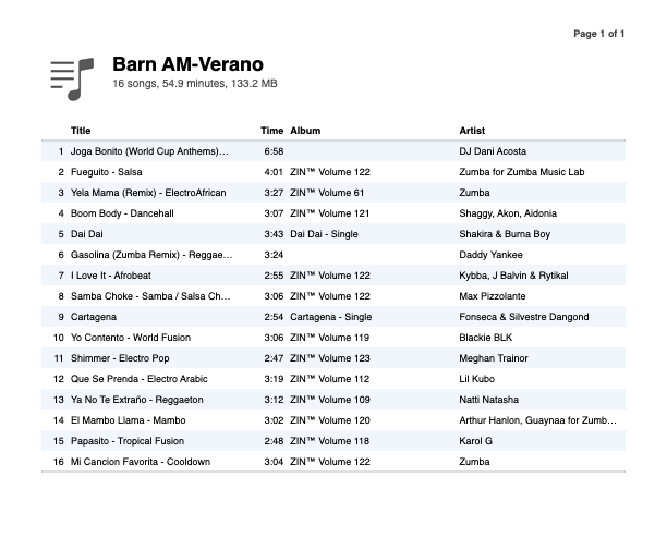 Zumba-AM Barn Summer 2026