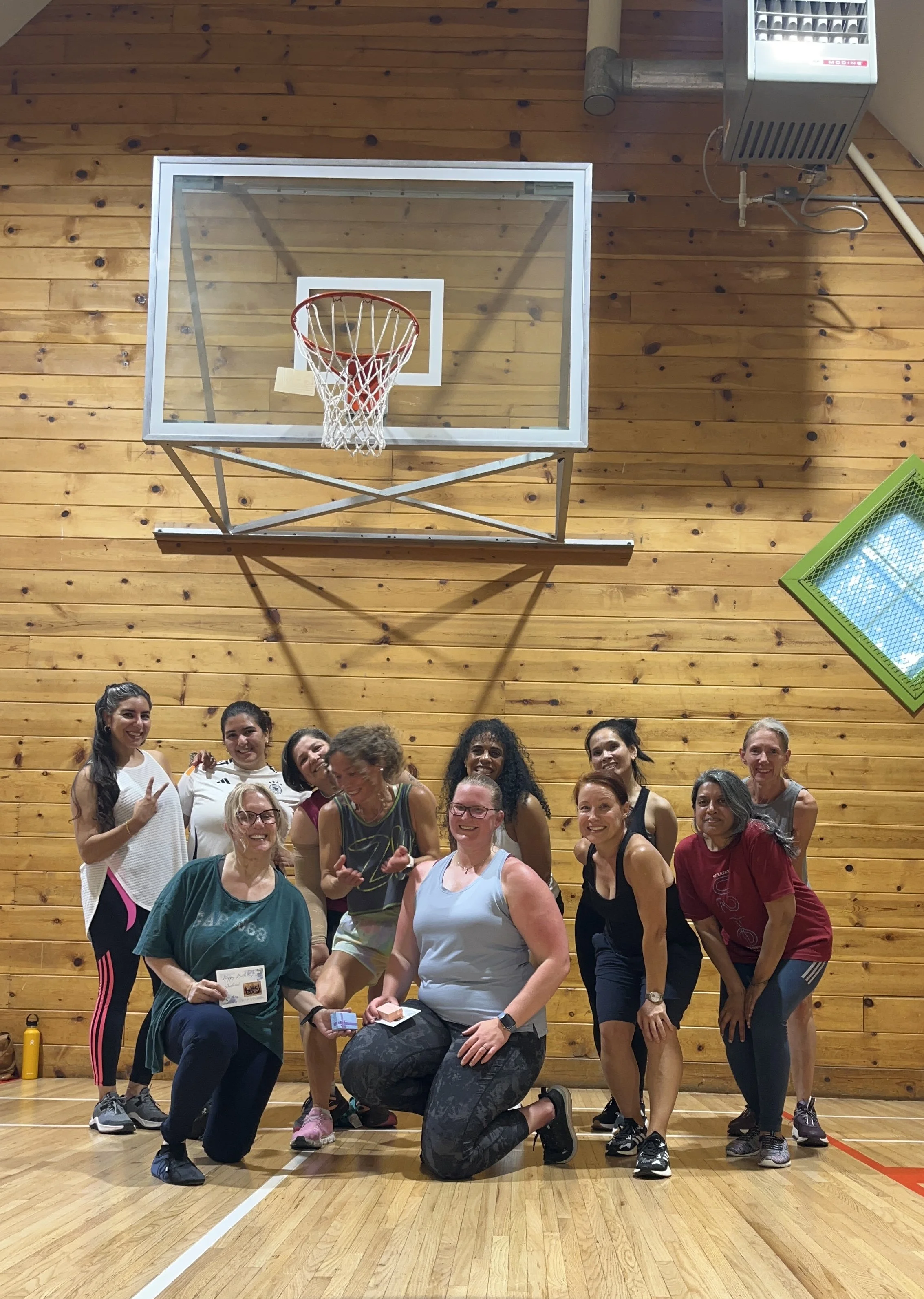 Zumba birthday celebration at the Barn