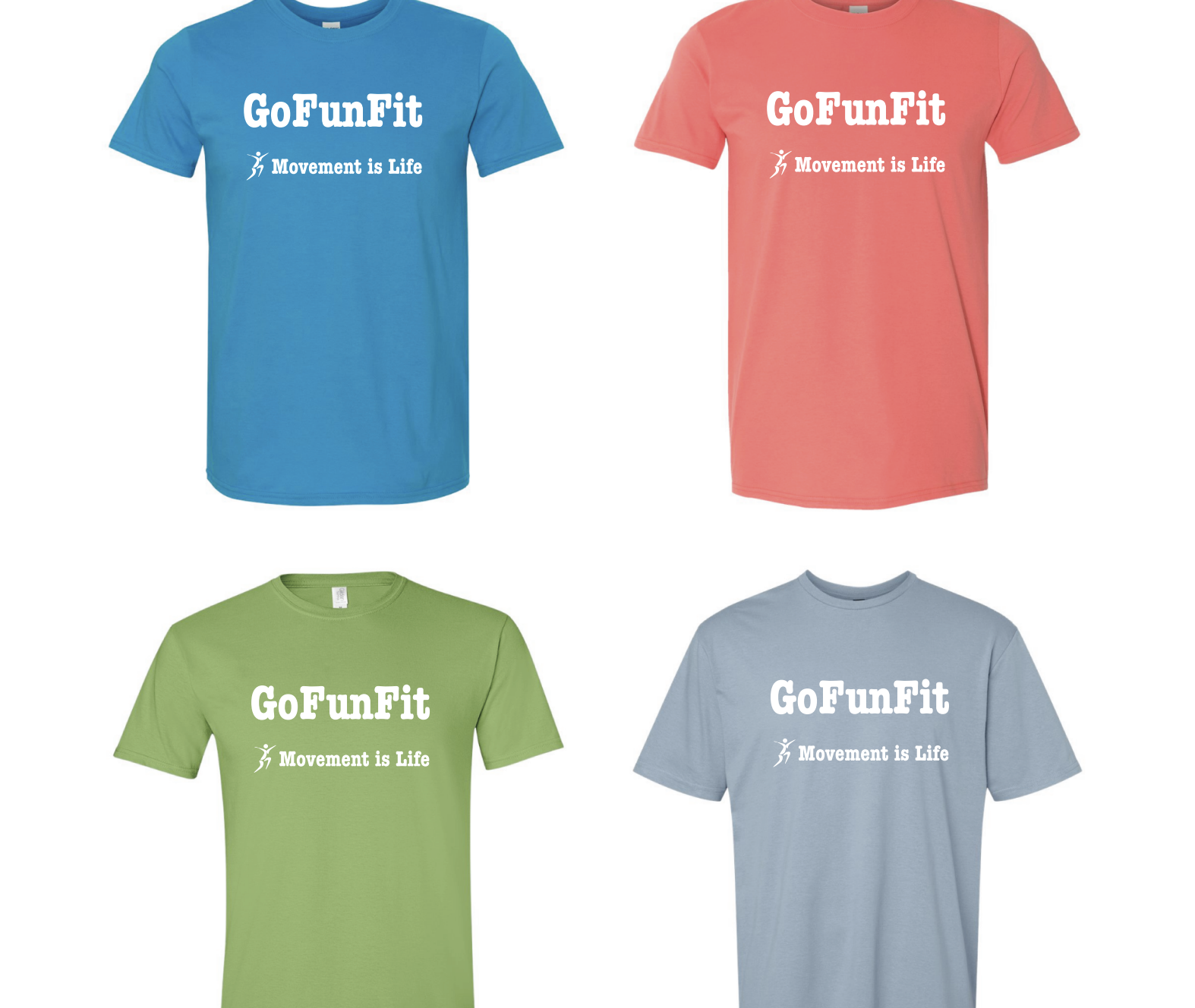 Movement is Life T shirt - GoFunFit
