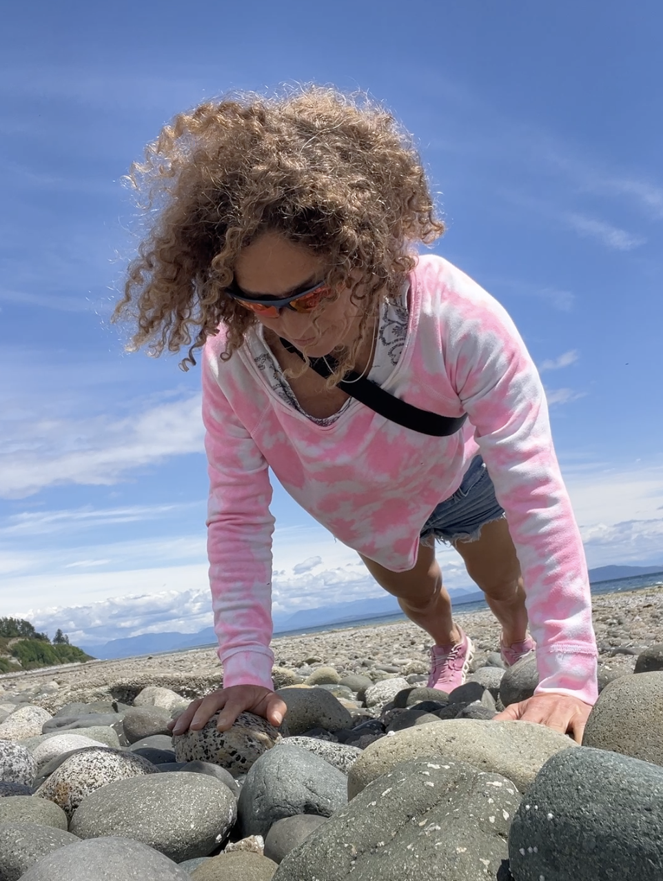 Pushup challenge for mental health support