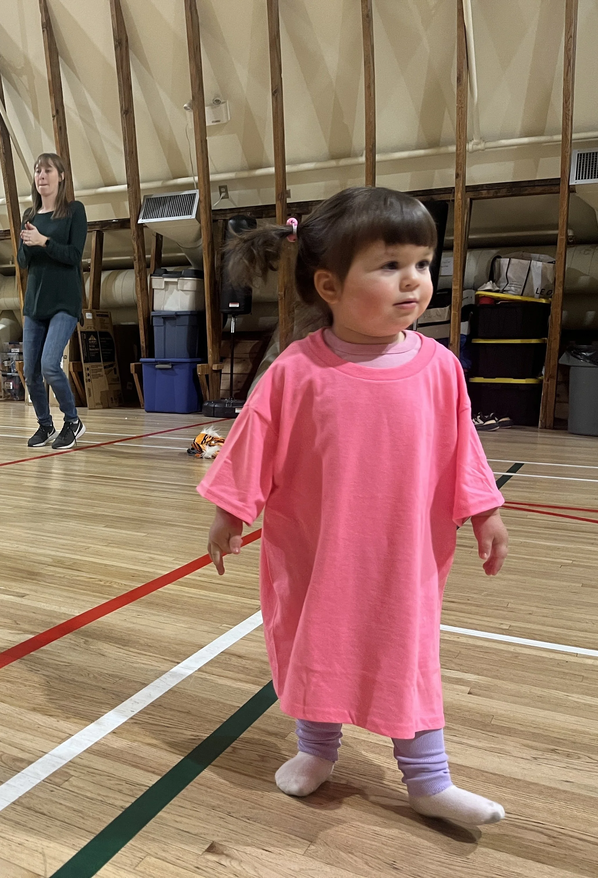 Halloween Zumbini party at the Shawnessy Barn for families with babies and toddlers