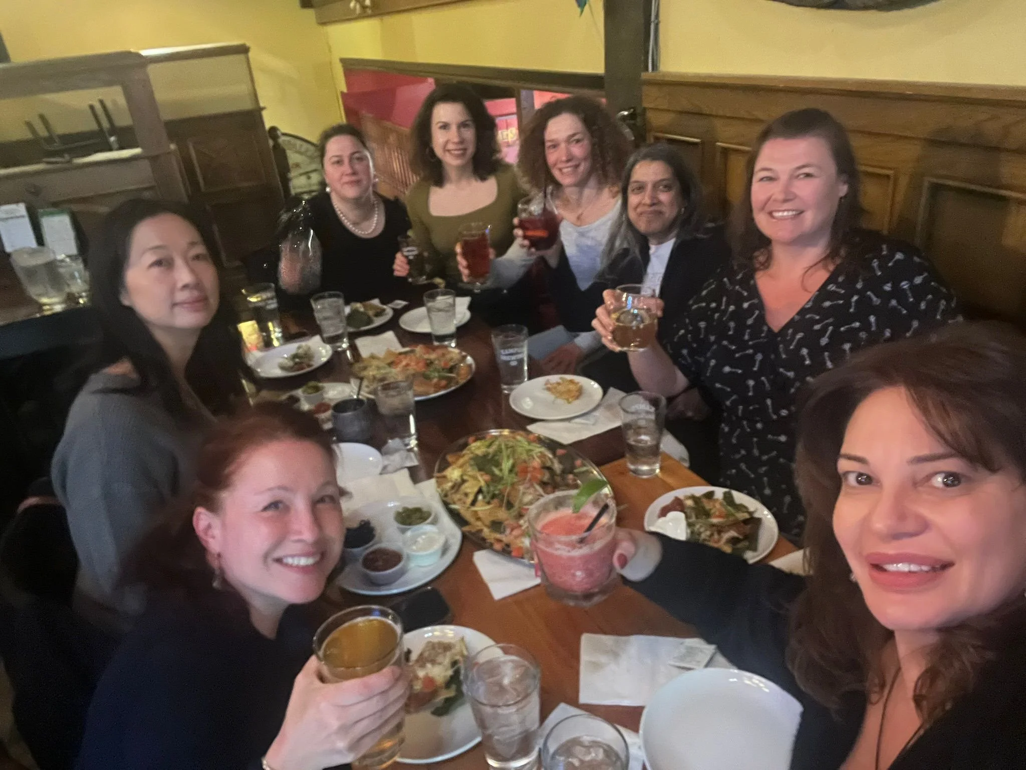 Barn team social at the Pub