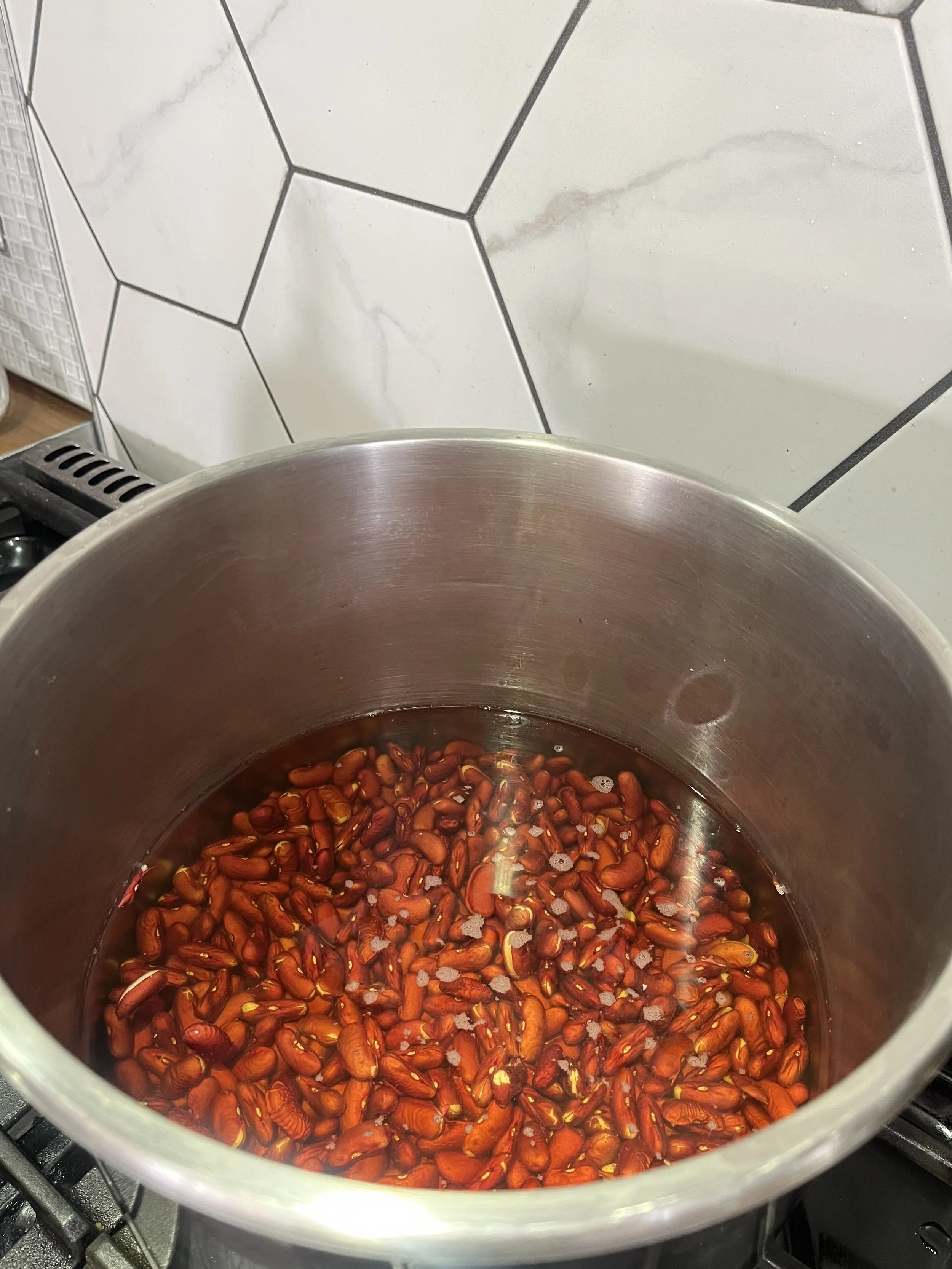 Bean stew with vegetables