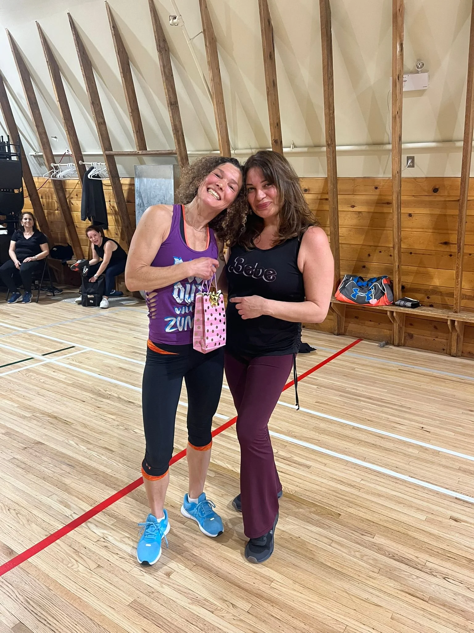 Zumba birthday celebration at the Barn