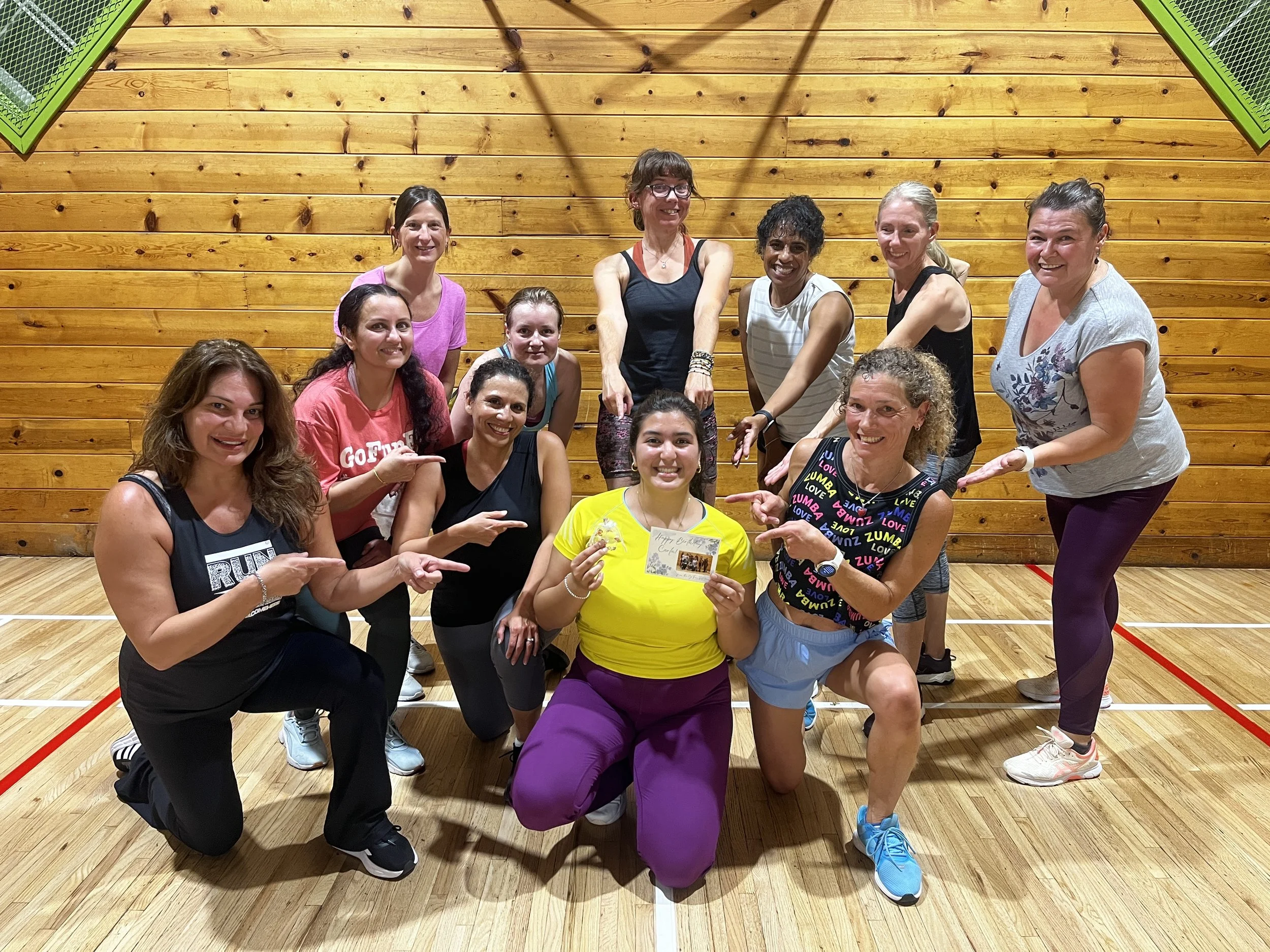 Zumba fitness with GoFunFit at the Shawnessy Barn