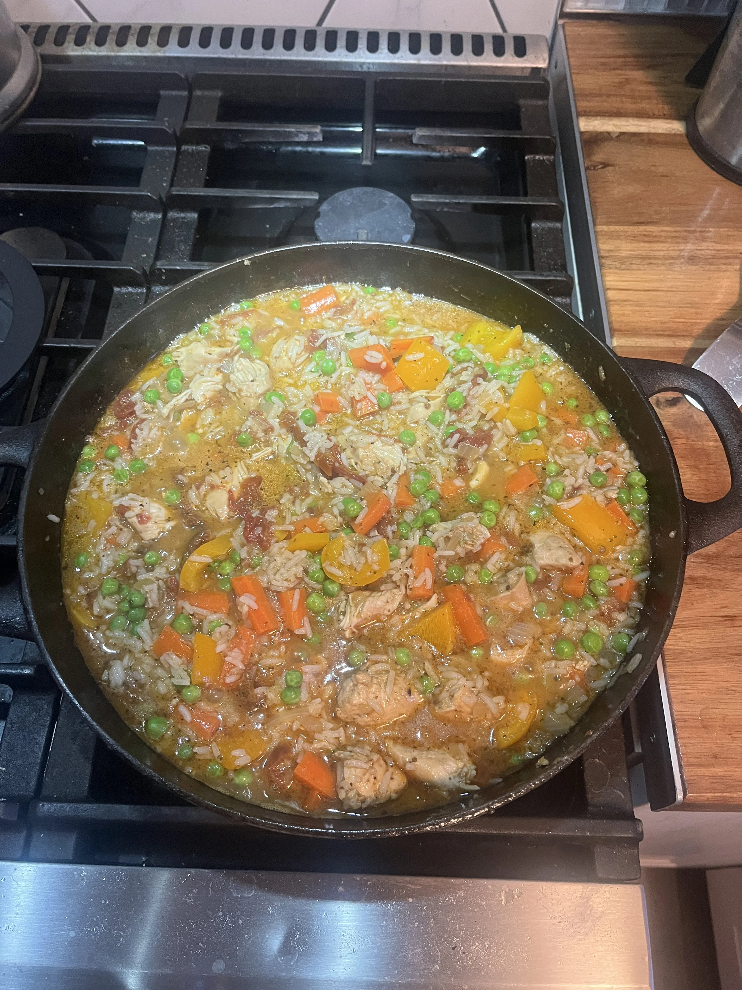 Chicken vegetable stew