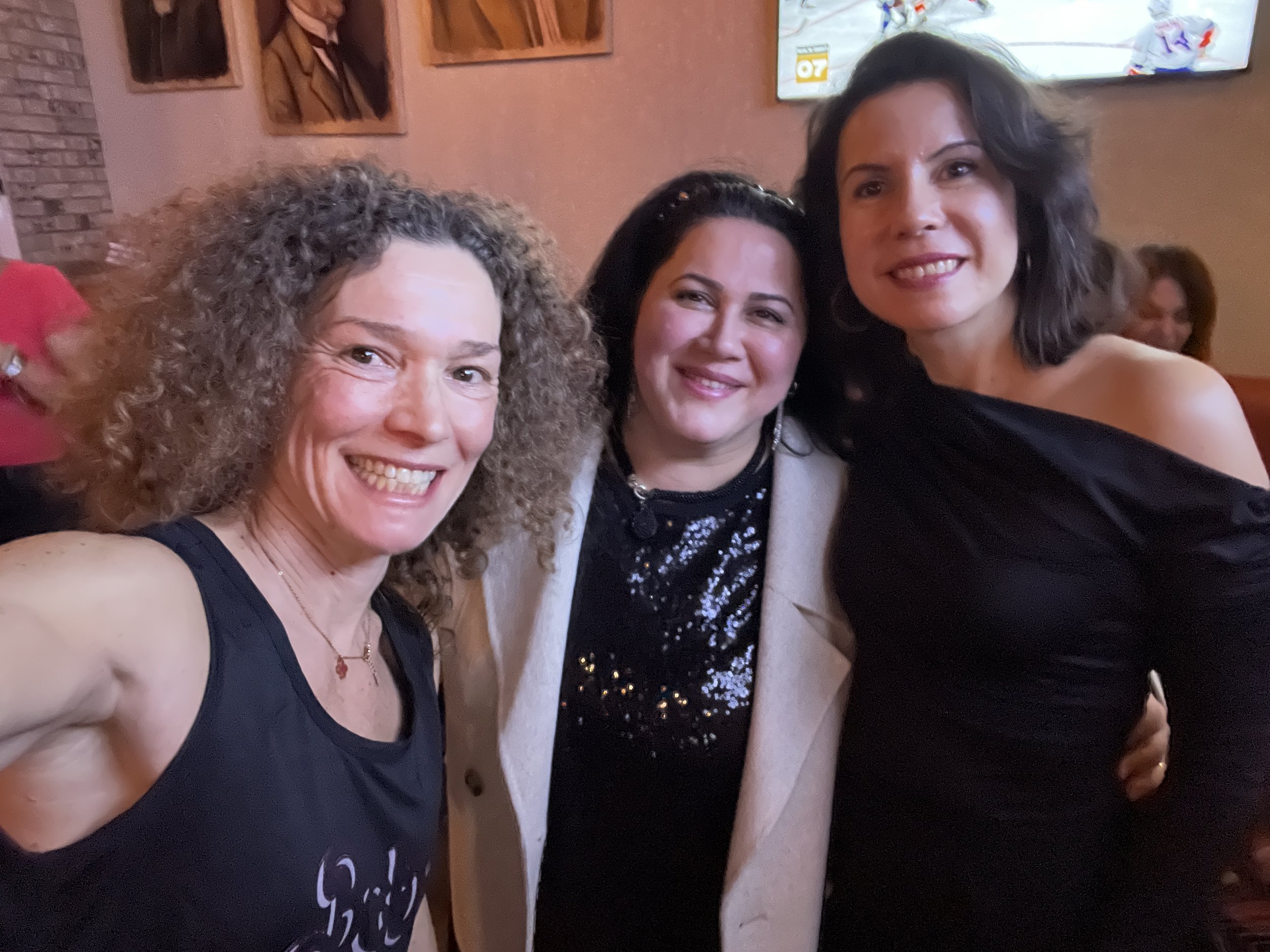 Latin dance night social with the Shawnessy Barn Zumba team