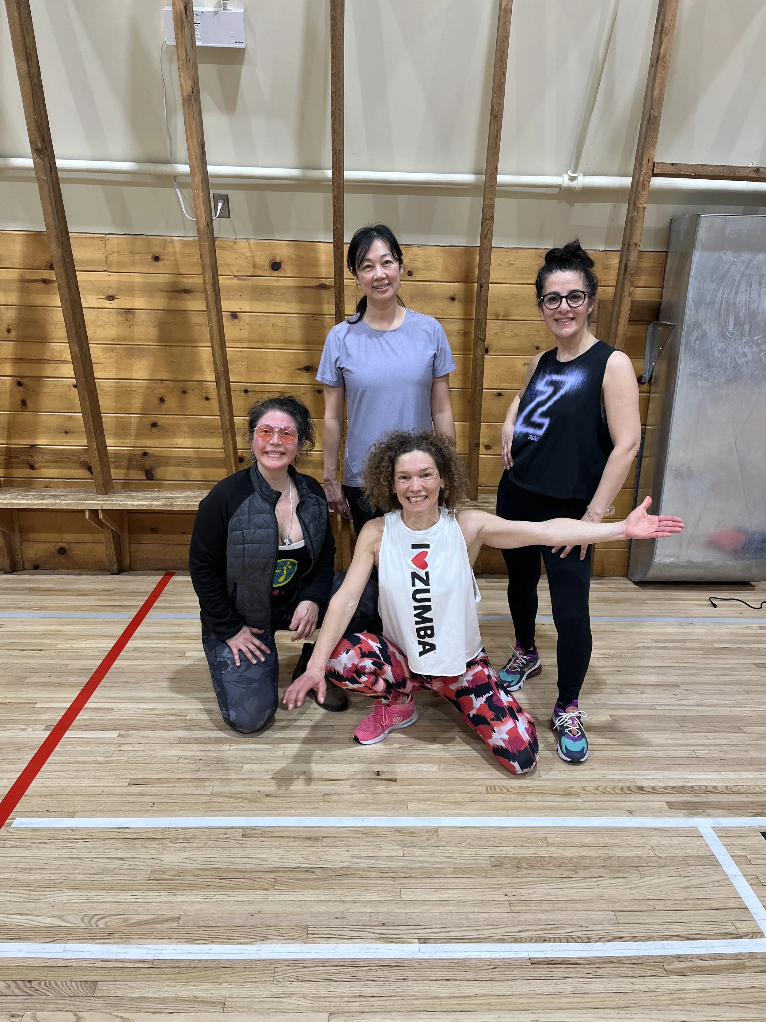 Zumba fitness at the Shawnessy Barn