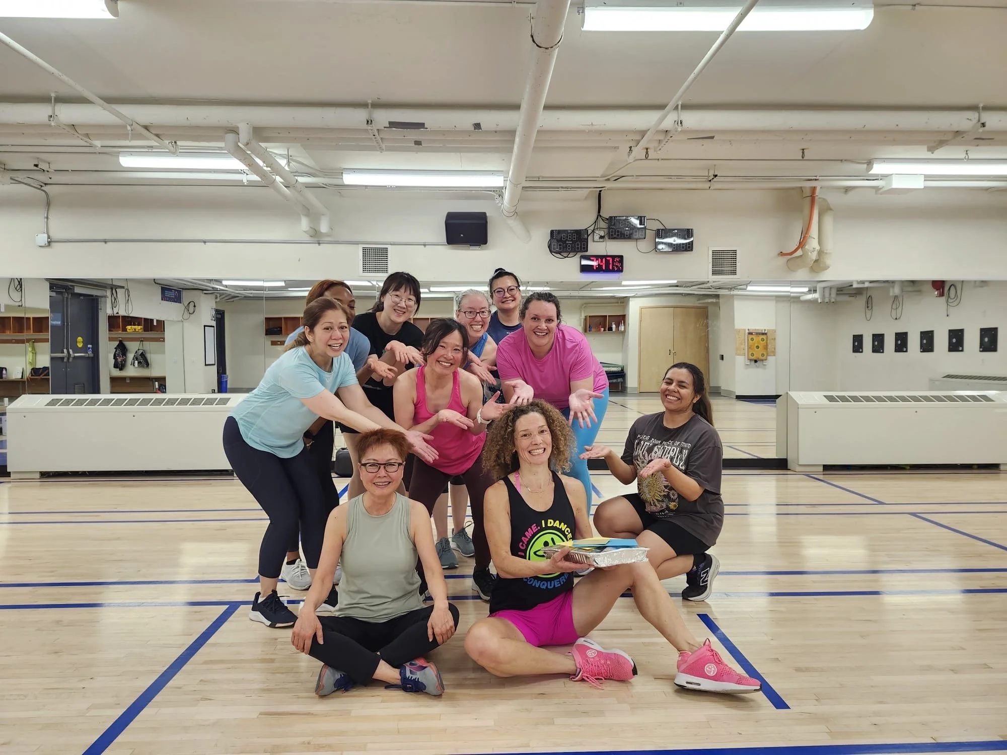 Zumba birthday celebration at MNP