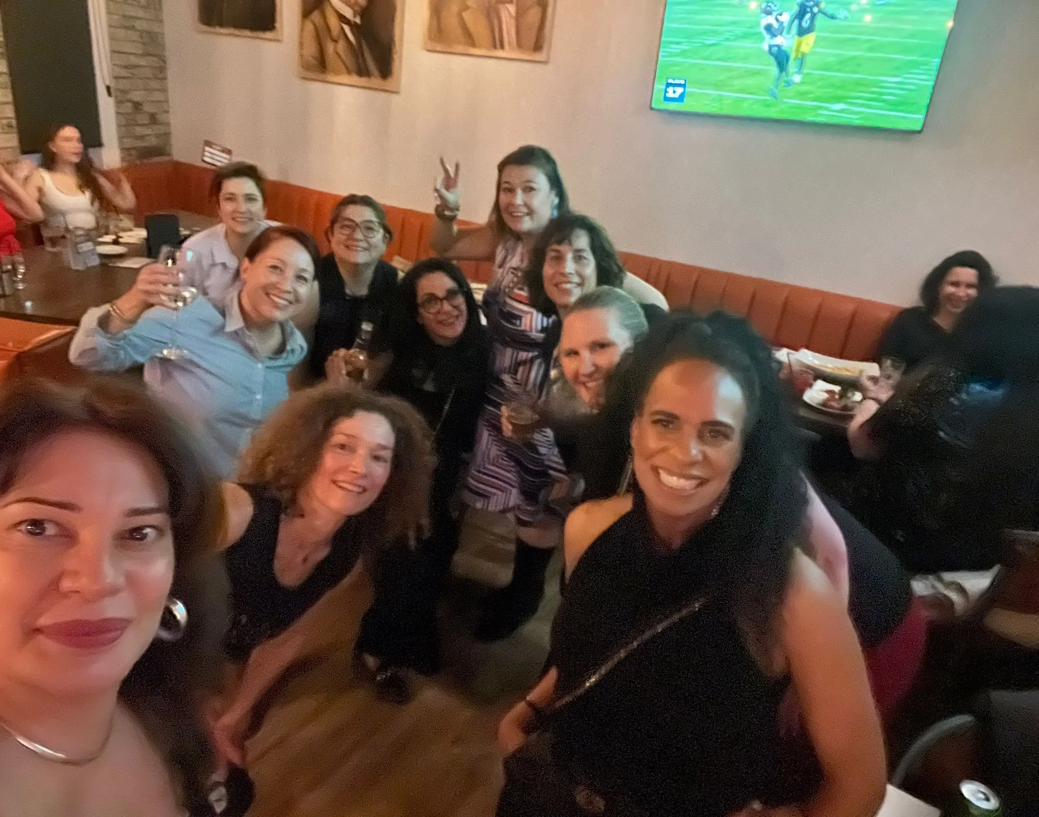 Latin dance night social with the Shawnessy Barn Zumba team