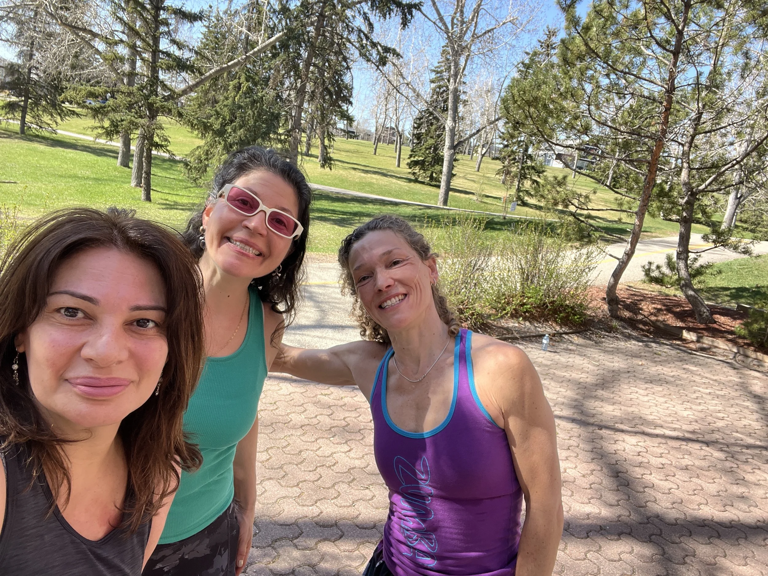 Outdoor Zumba at the Barn