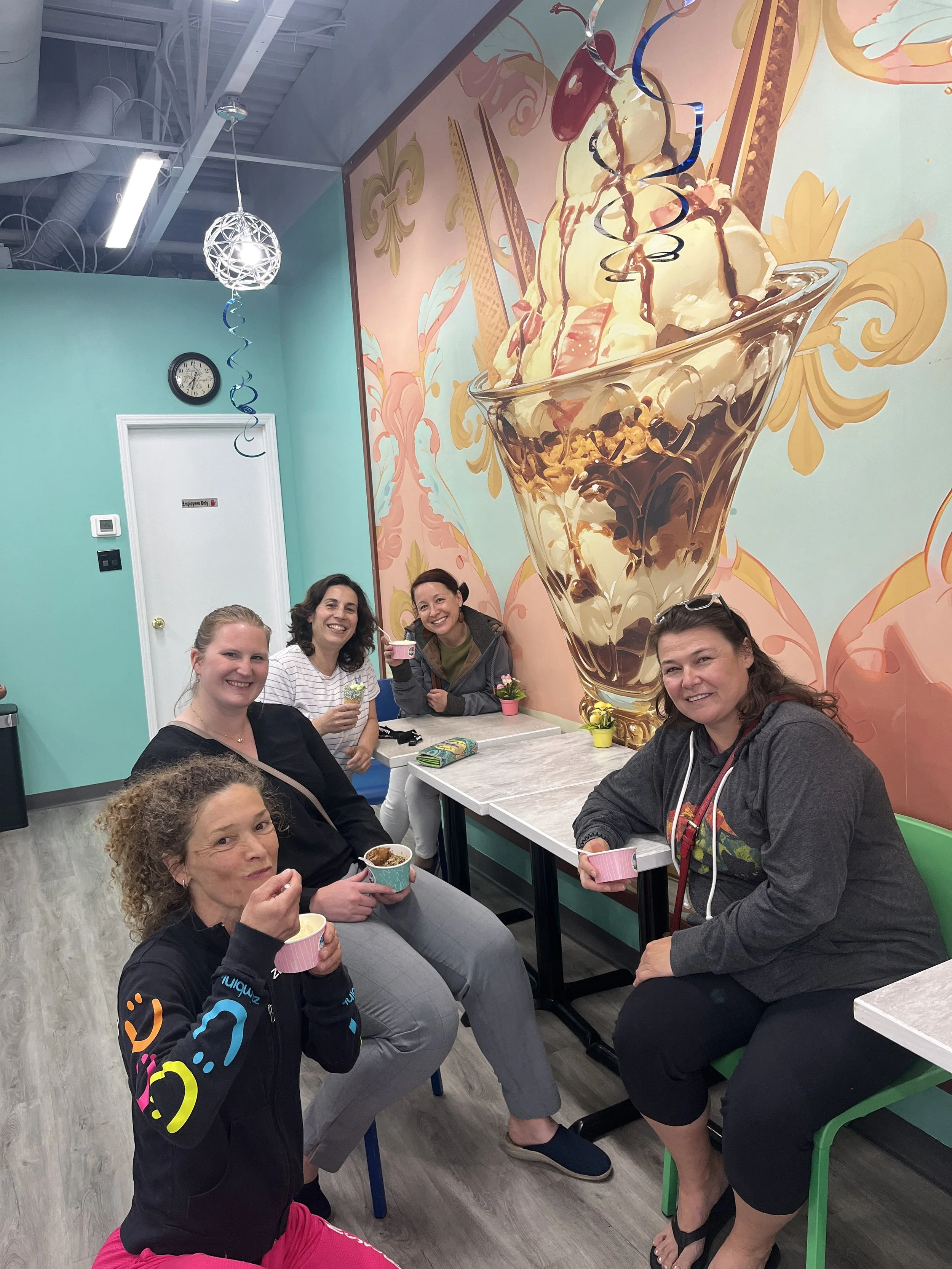 Zumba social - Ice cream time