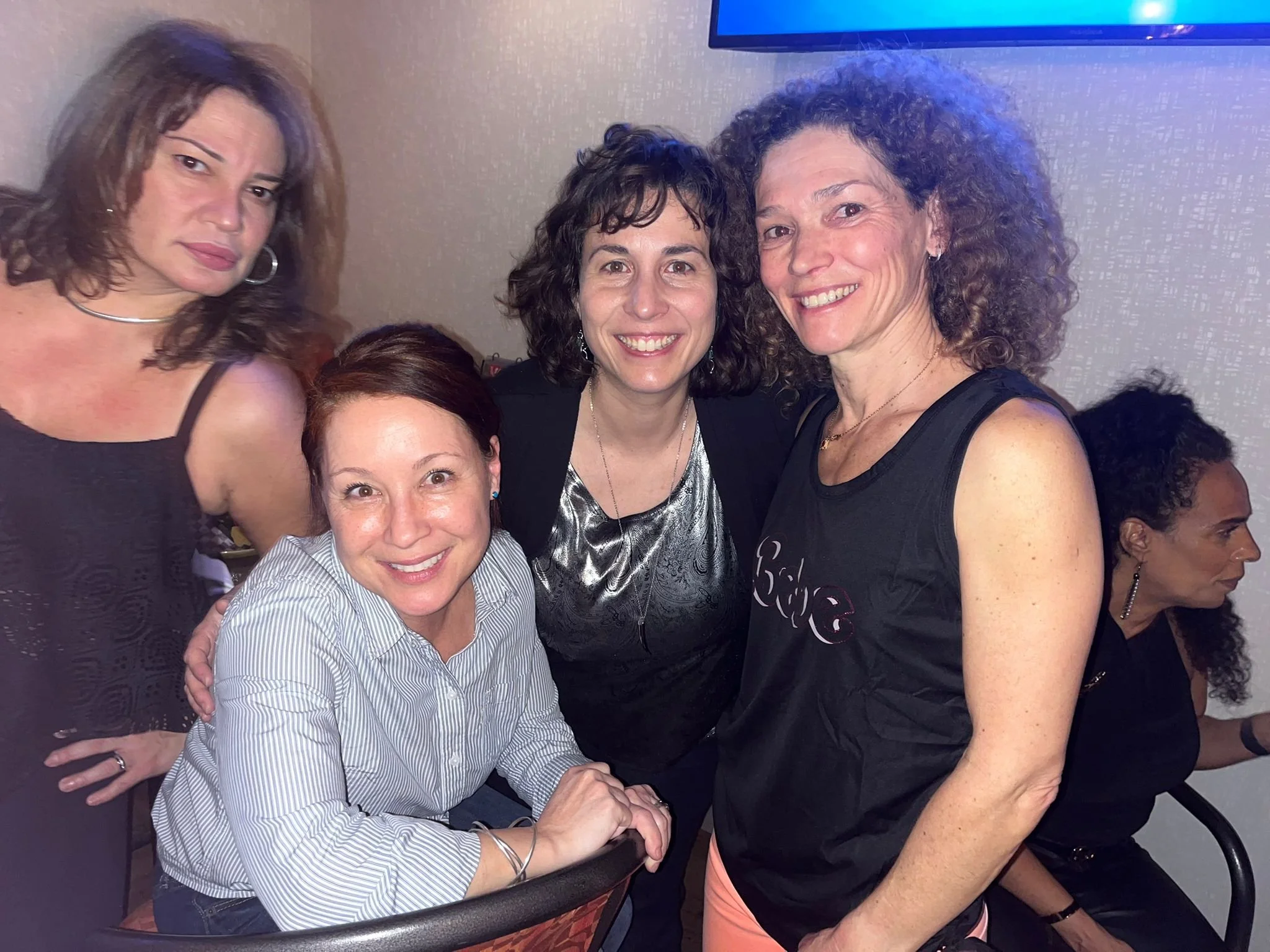 Latin dance night social with the Shawnessy Barn Zumba team