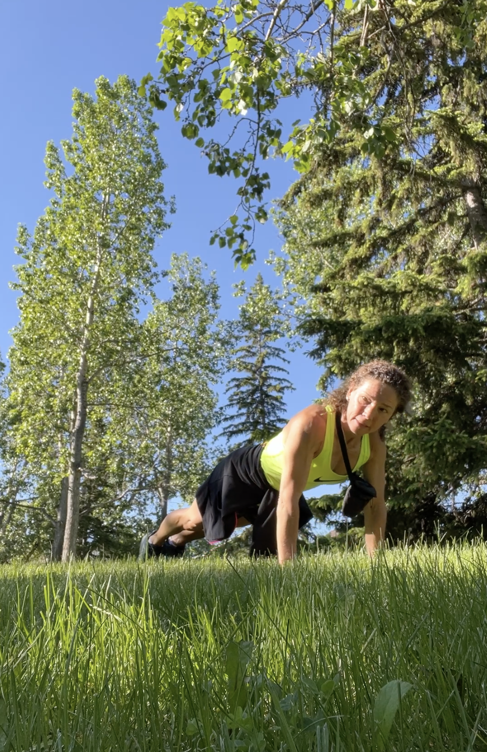 Pushup challenge for mental health support