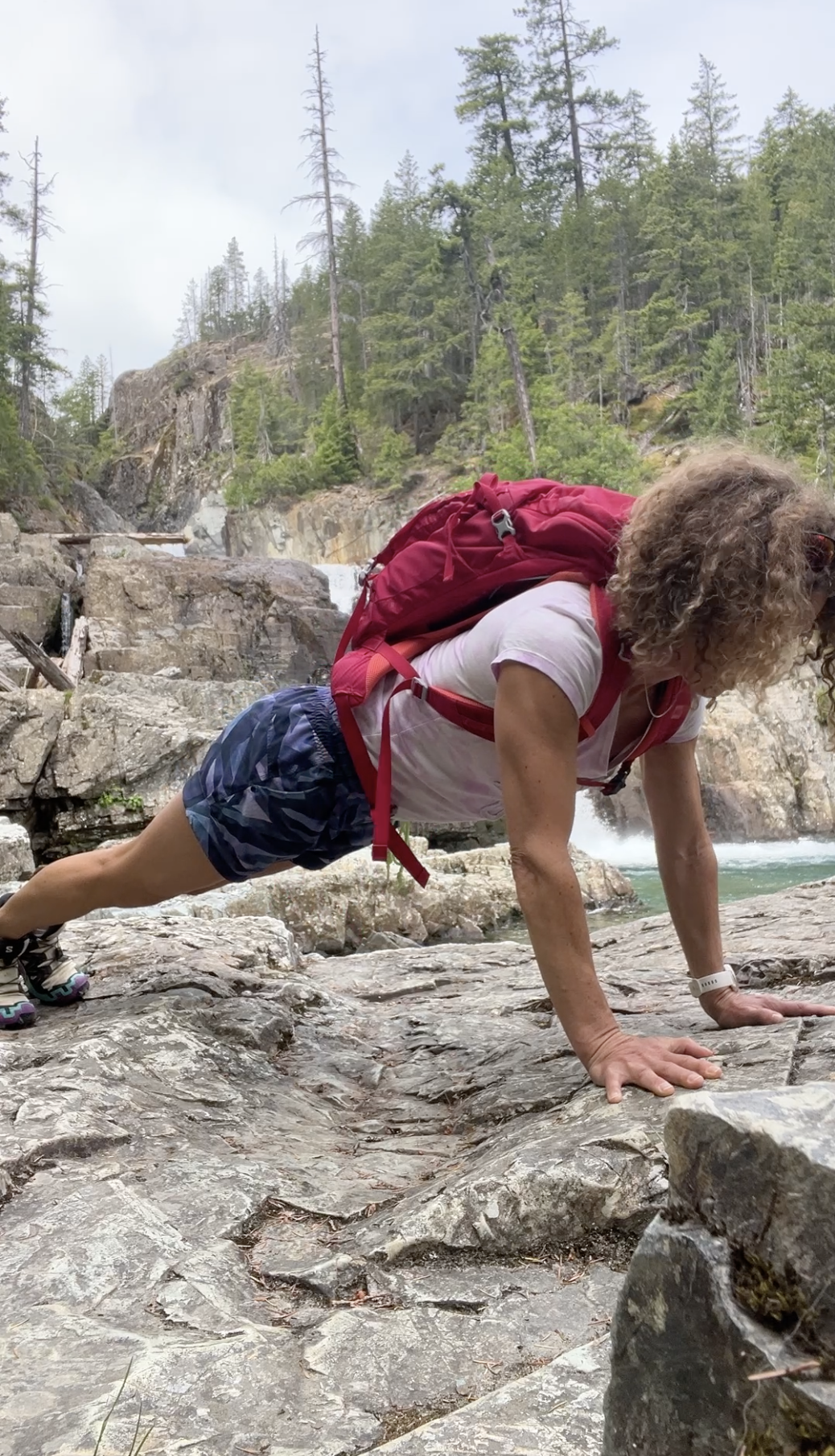 Pushup challenge for mental health support