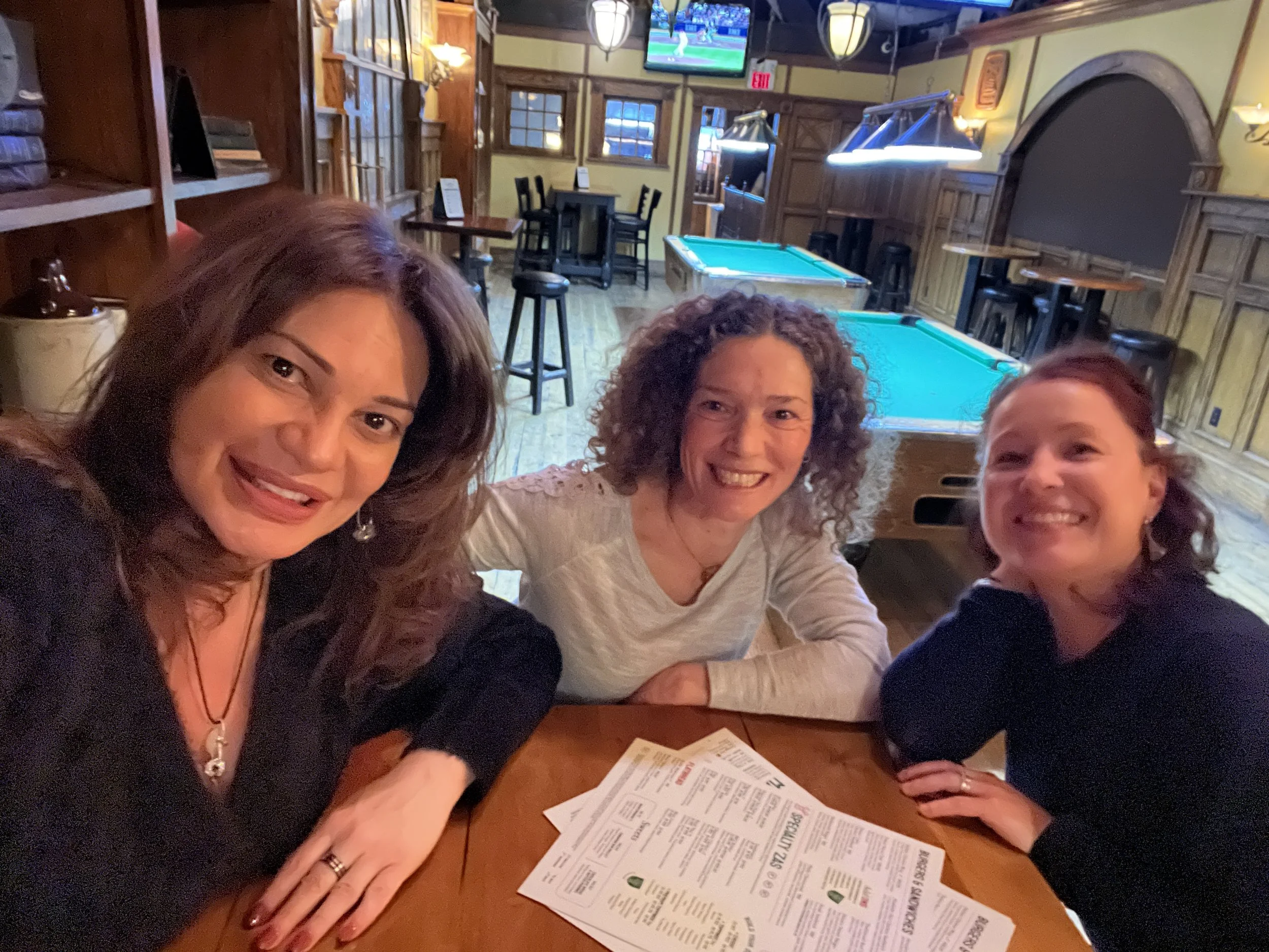 Barn team social at the Pub