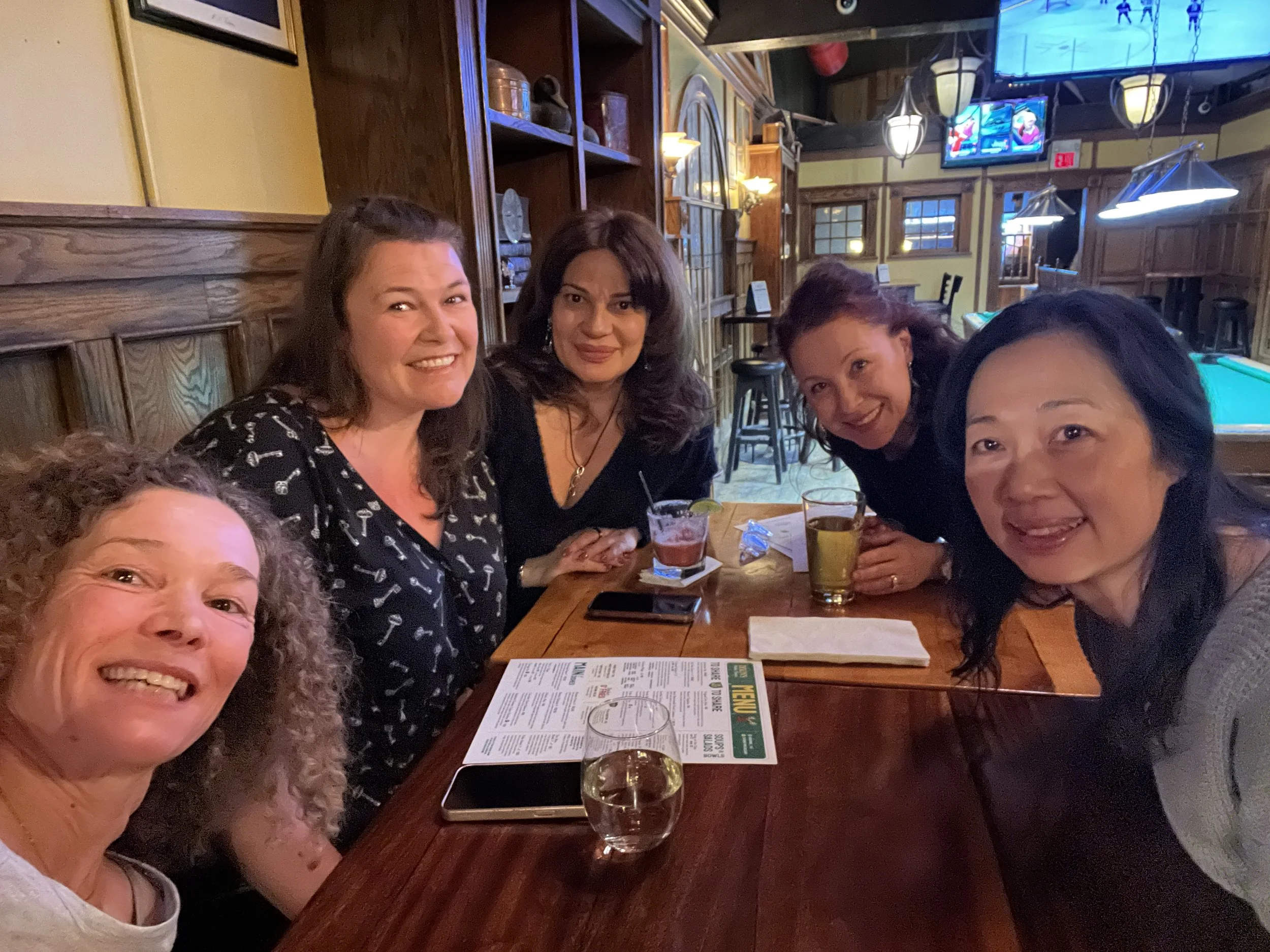 Barn team social at the Pub