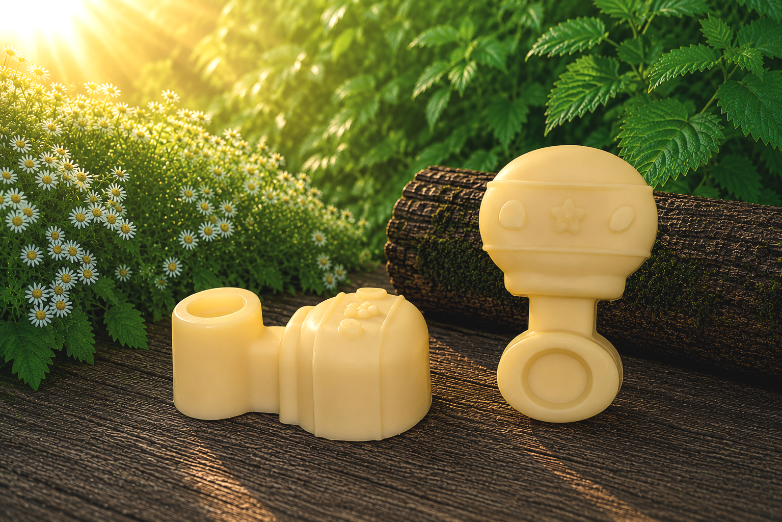 Unscented Goat Milk Soap – Baby Rattle Novelty Soap – Baby Basics Collection – 70g