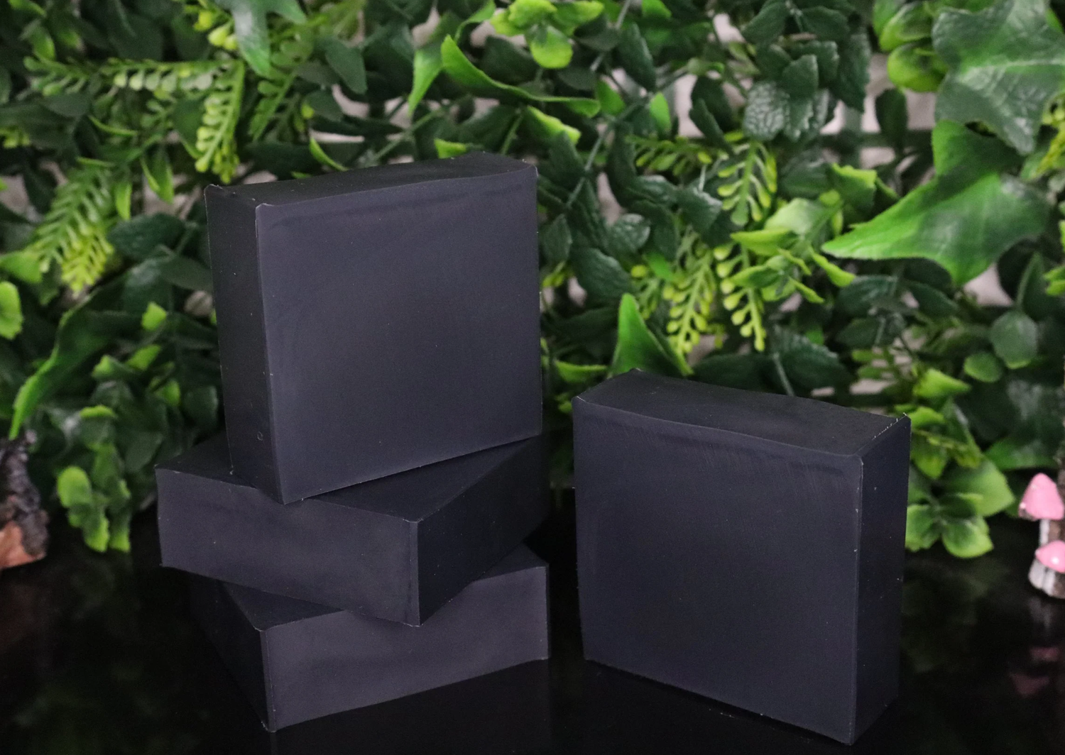 Unscented NAKED Activated Charcoal Goats Milk Soap ~ Detox ~ Single & Bulk Buy Soap Packs