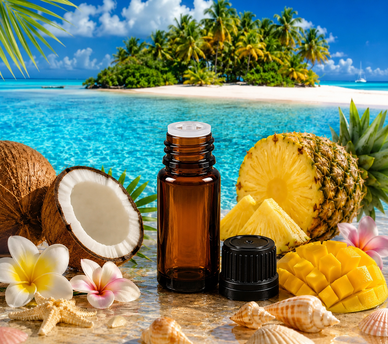 Island Coconut Fragrance Oil ~ Tropical Escape