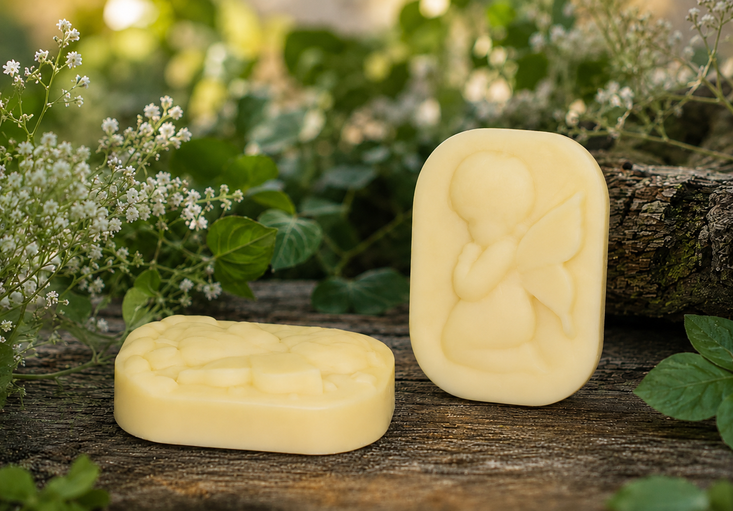 Unscented Goat Milk Soap – Baby Angel Girl Novelty Soap – Baby Basics Collection – 55g
