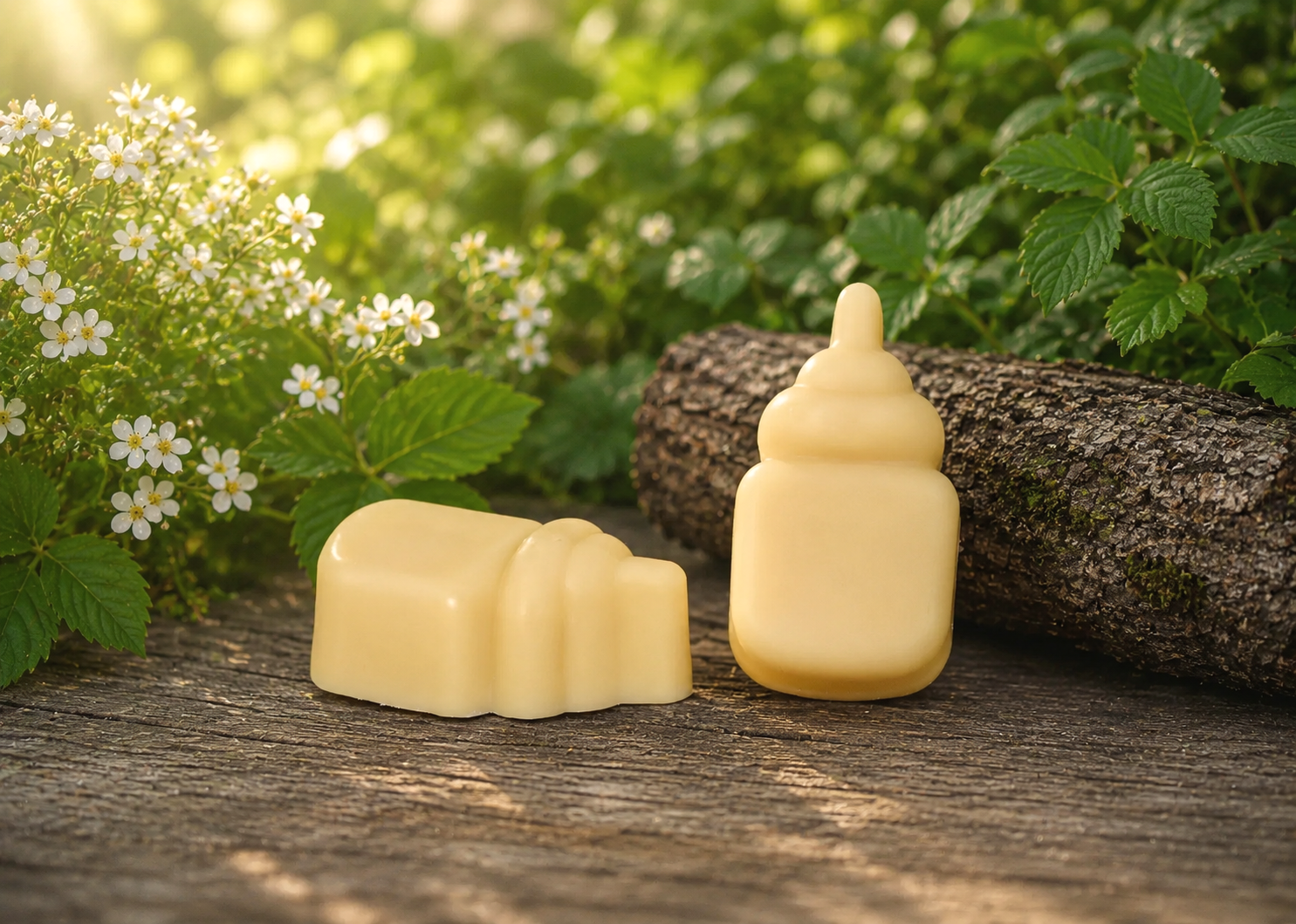 Unscented Goat Milk Soap – Baby Bottle Novelty Soap – Baby Basics Collection – 55g