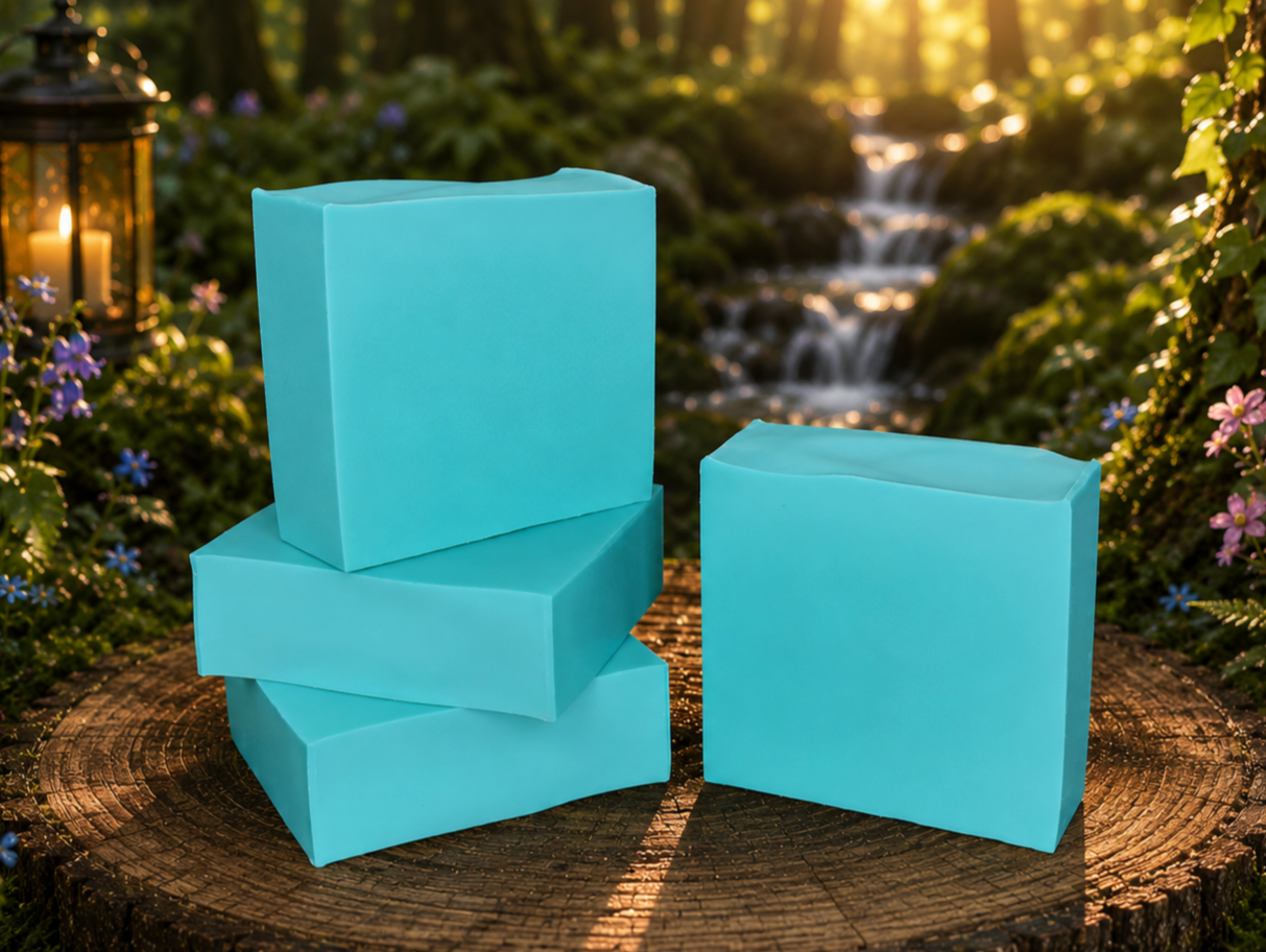 White Sage Woods Goats Milk Soap ~ Earth Essence Collection ~ NAKED Single & Bulk Buy Soap Packs