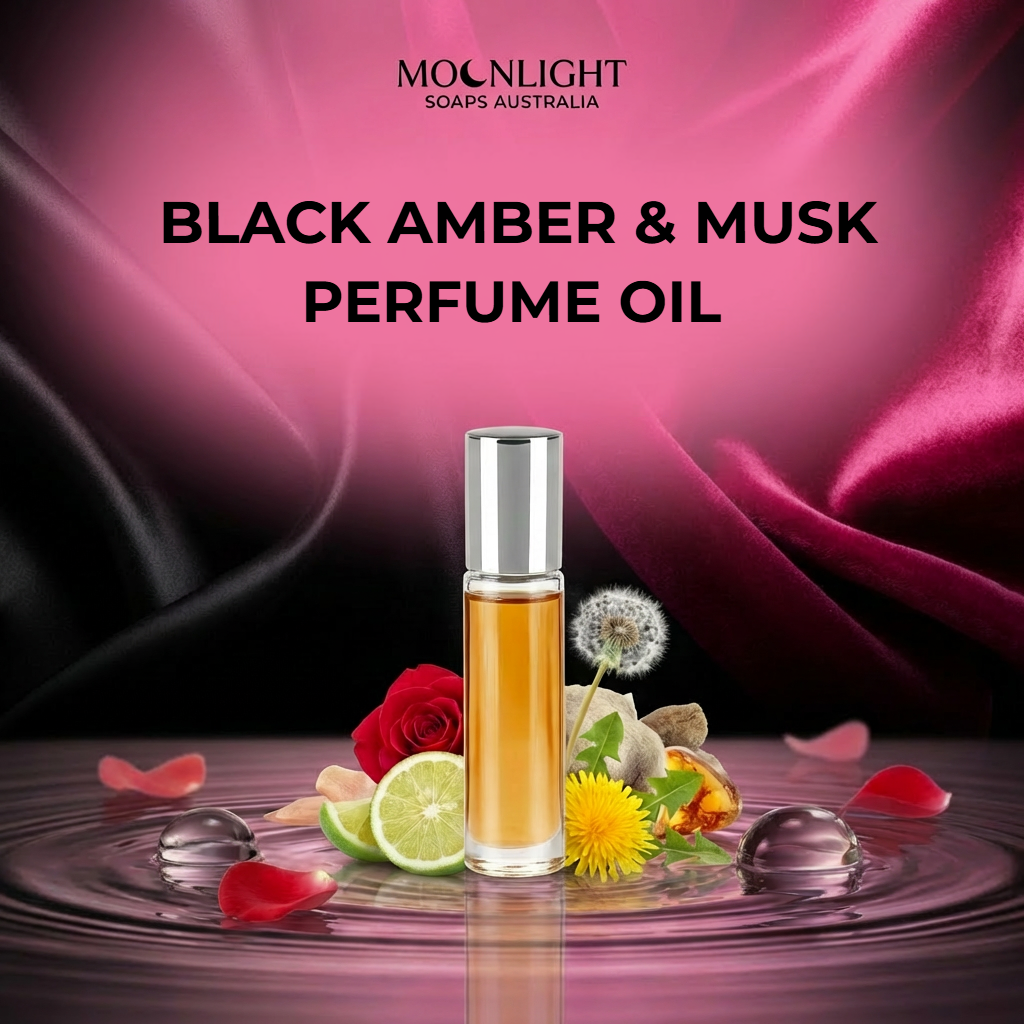 Black Amber & Musk Perfume Oil