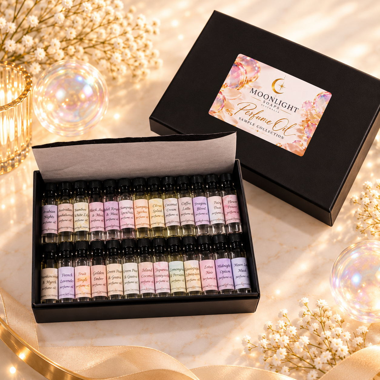 Complete Perfume Oil Sample Collection (43 x 1ml sample vials)