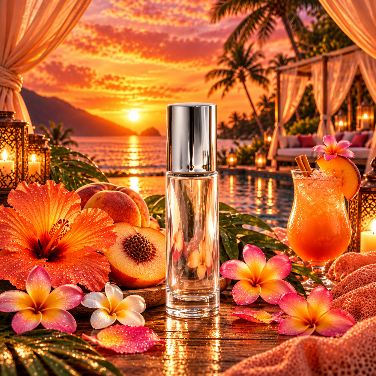 Sunset Nectar Perfume Oil ~ Tropical Escape ~ NEW ARRIVAL