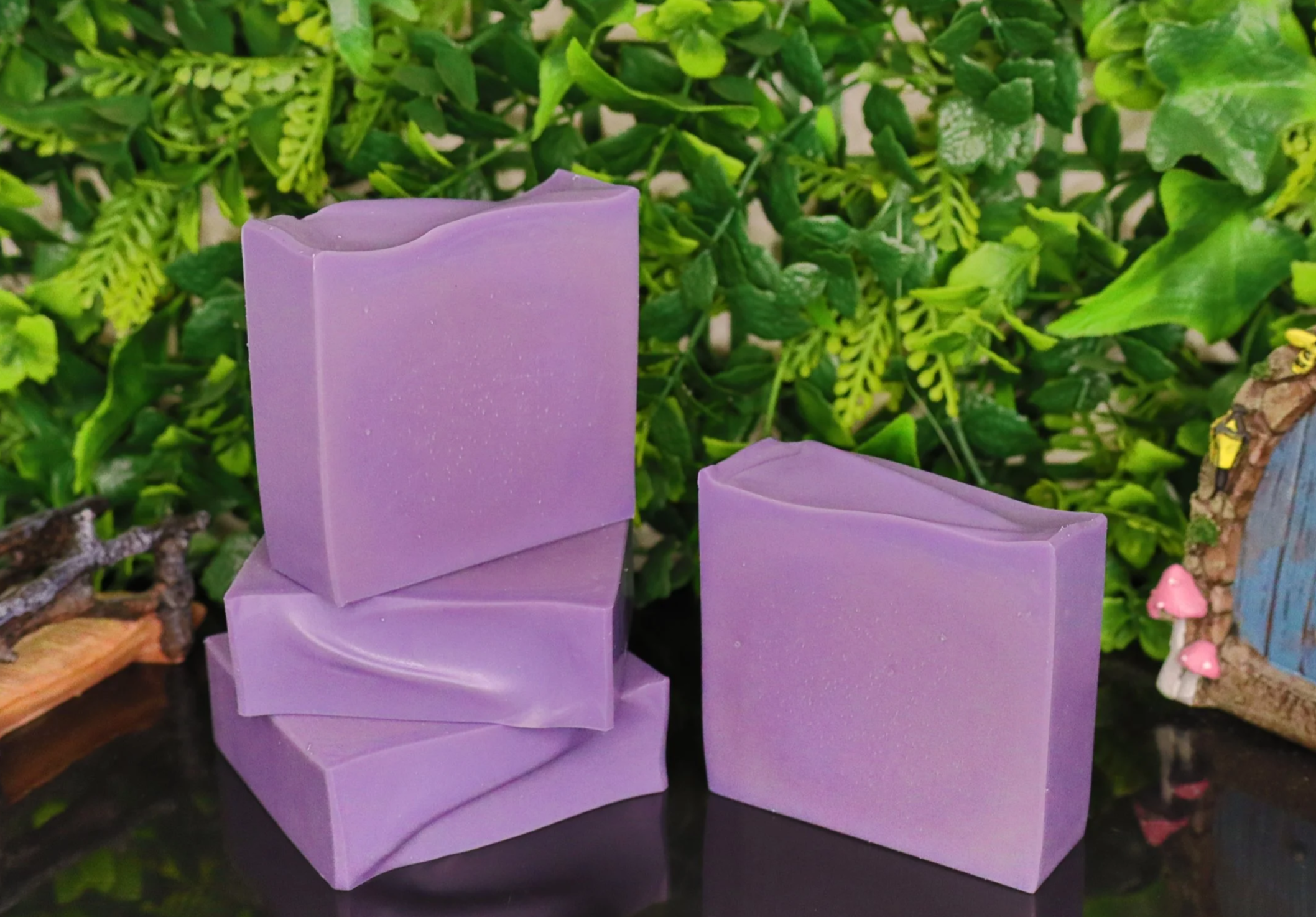 Dragons Blood Goats Milk Soap ~ Earth Essence Collection ~ NAKED Single & Bulk Buy Soap Packs