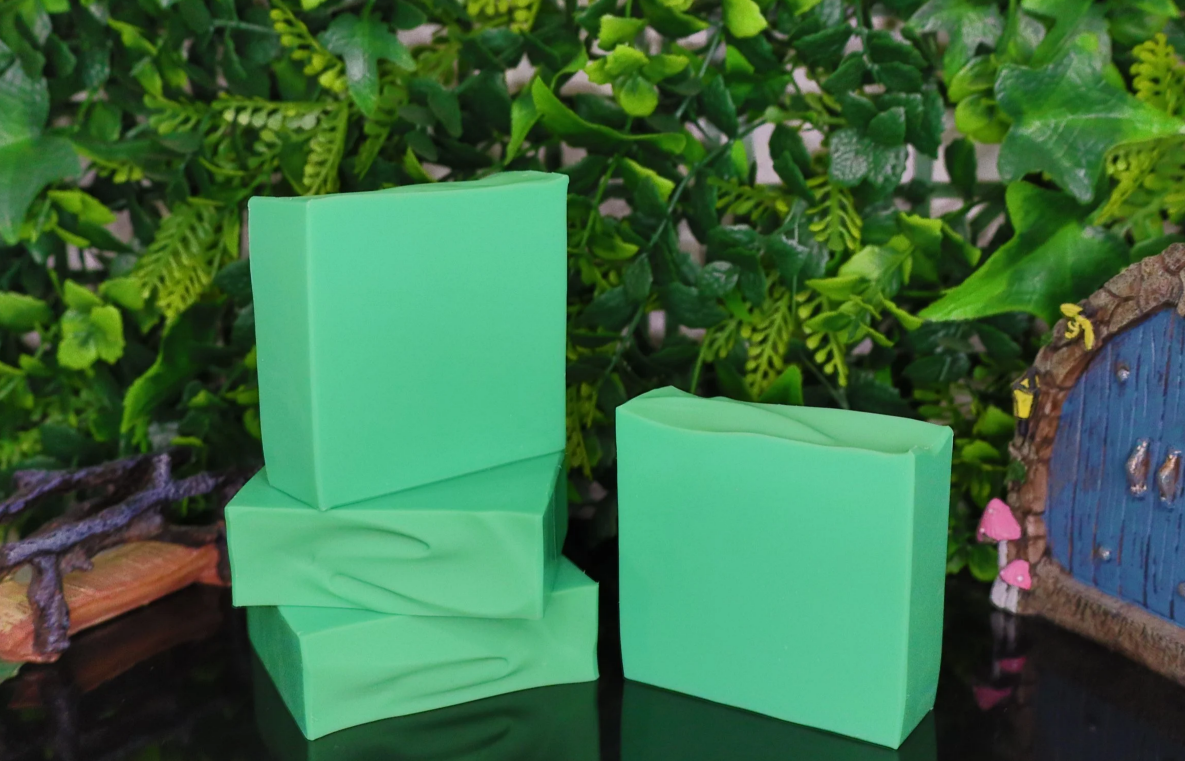 Lemongrass & Persian Lime Goats Milk Soap ~ Sweet & Fruity Collection ~ NAKED Single & Bulk Buy Soap Packs