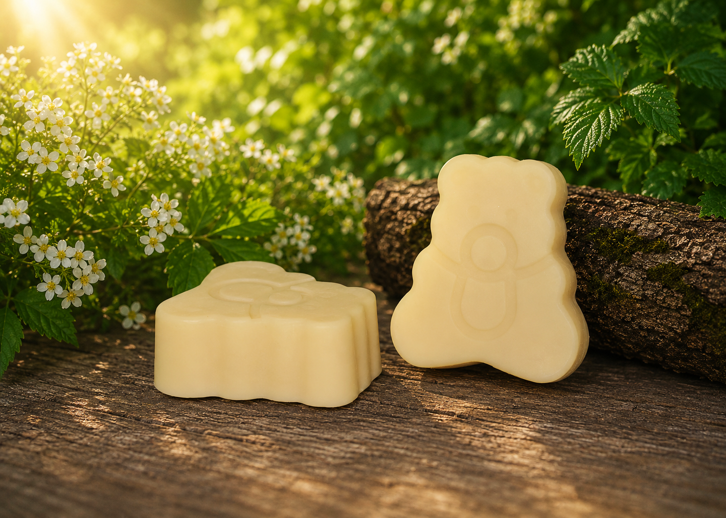 Unscented Goat Milk Soap – Baby Bear Novelty Soap – Baby Basics Collection – 60g