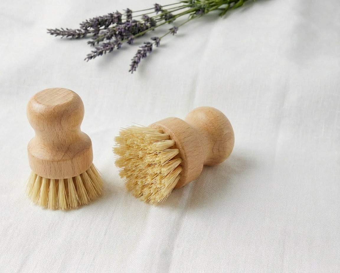 Rustic Wooden Dish Brush