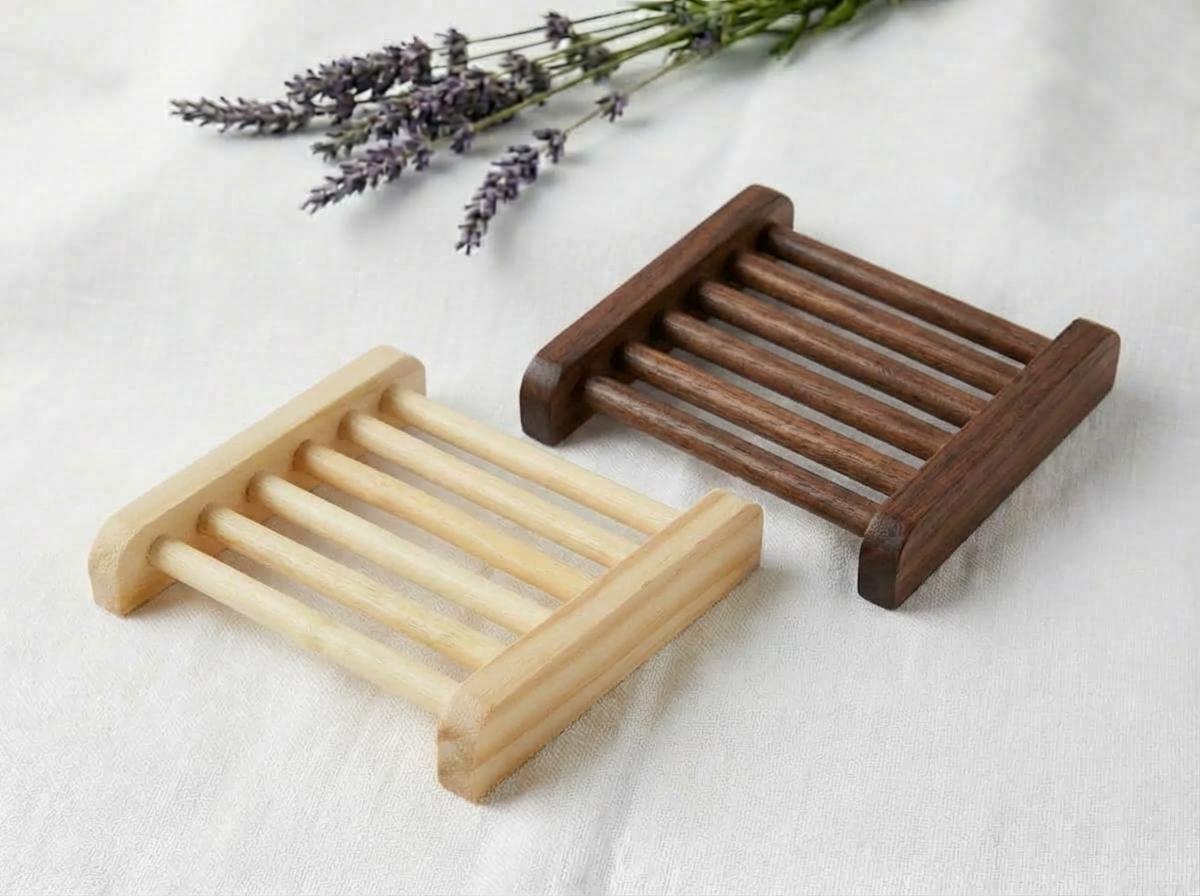 Bamboo Soap Rack