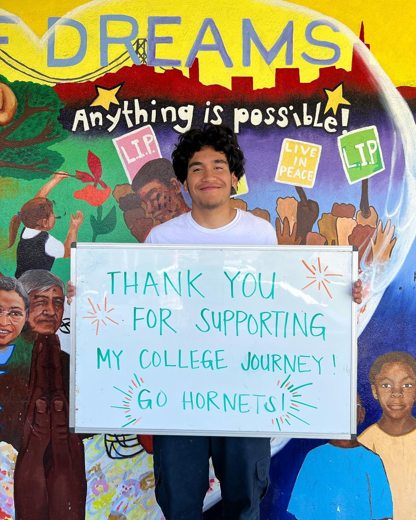 Congratulations Jahziah!!🤩💚

We have exceeded Jahziah&rsquo;s goal of $5,000 to help fund his first semester at @sacstate 🥳🎓📚 With your help, we raised $5,721! 

From starting in our program as a youth to transitioning into Ground Zero&rsquo;s t
