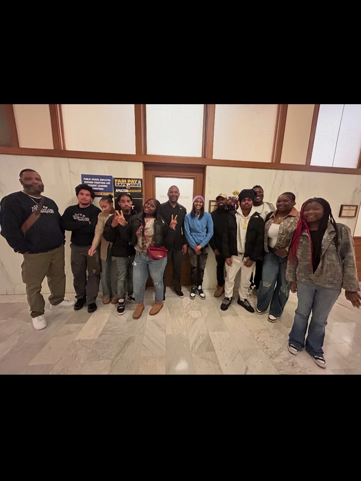 Huge thank you to our District 10 Supervisor, Shamann Walton, for taking time out of his busy schedule to meet with our youth.

This meeting marks Phase 1 of our 3-part Civic Engagement Leadership Series, preparing our young people to become the next