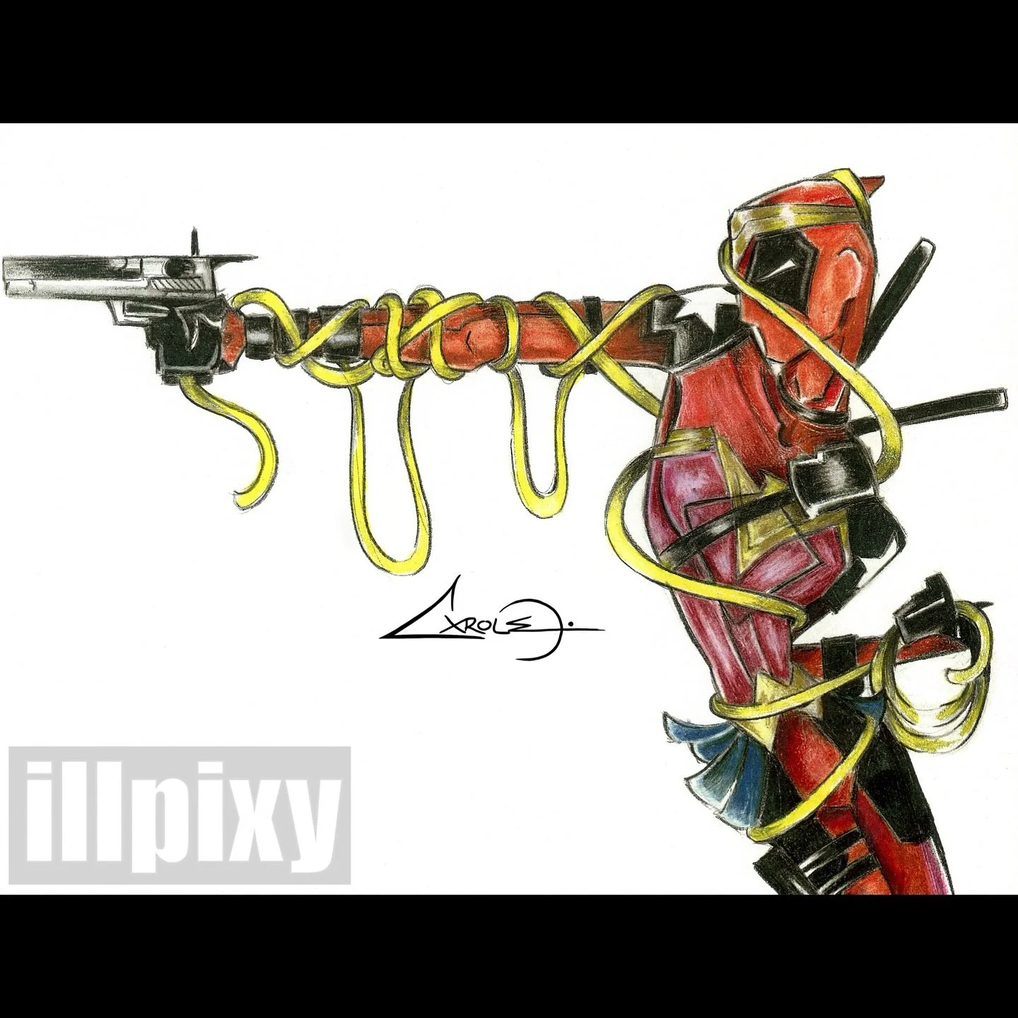 &ldquo;WonderPool&rdquo;
Pencil on paper
.
.
.
.
.
#art #arte #artist #artistsofinstagram #deadpool #wonderwoman #comics #marvel #dc #design #characterdesign #tbt #action #hiphop #graffiti #style #pencil #studio #inspo #original #illpixy