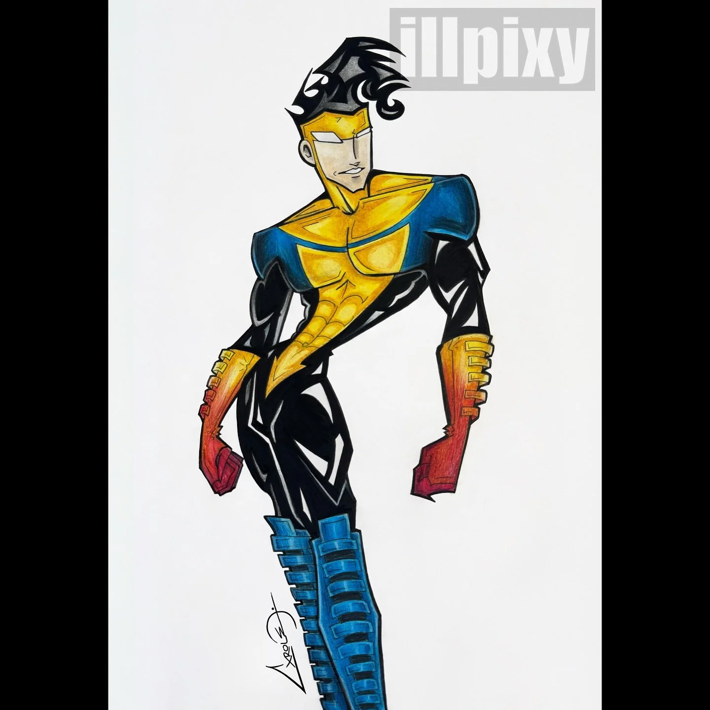 &ldquo;Invincible&rdquo;
Pencil and ink on Bristol
.
.
.
.
.
#art #artwork #artist #comics #image #amazon #style #inspo #studio #graffiti #characterdesign #illustration #pinup #instaart #artistsofinstagram #action #local #super #pencil #ink #artforsa