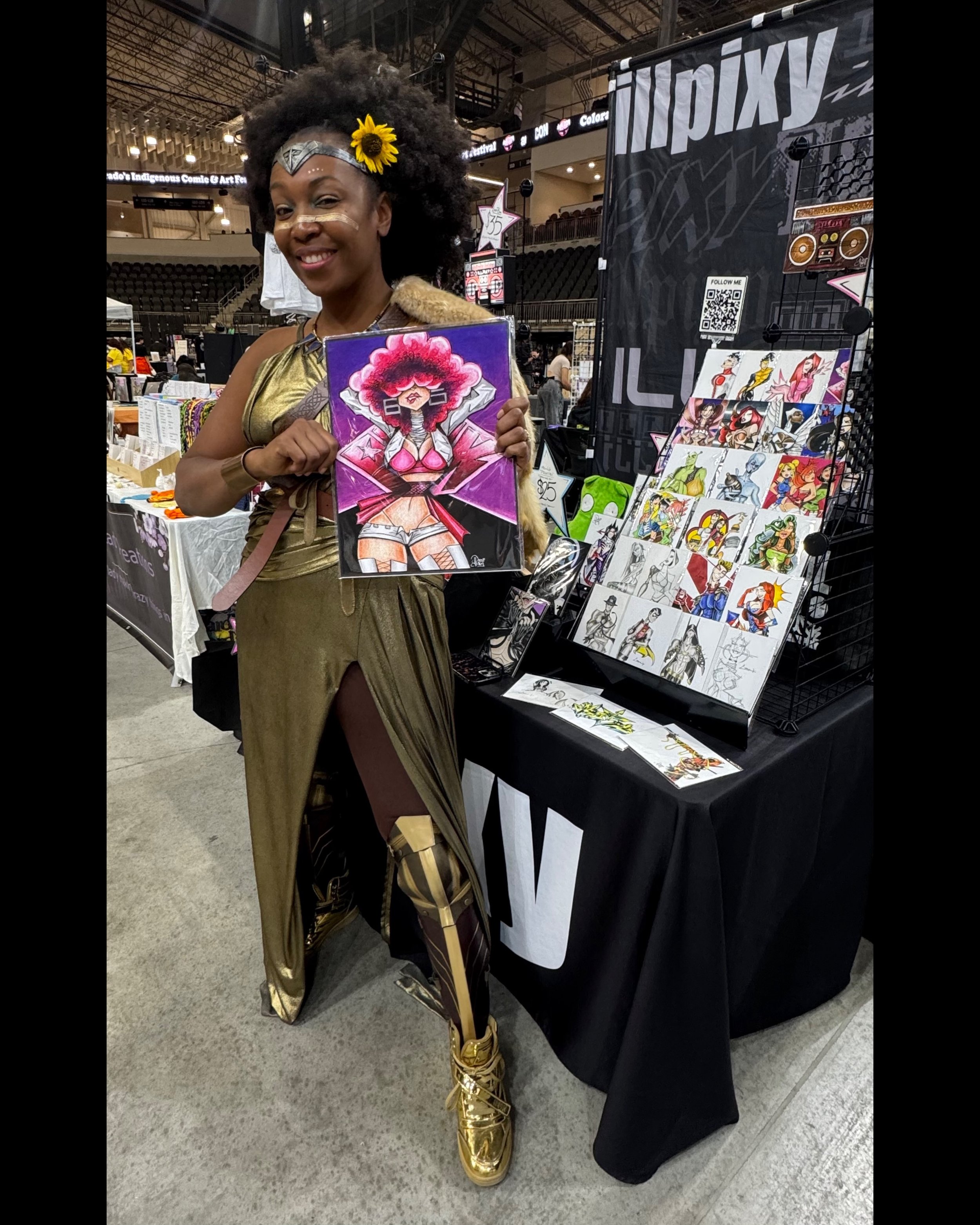 Had a stellar time networking and selling my art @ayacon_denver this past weekend! Thank you @ayacon_denver team for putting this convention together! 🔥🔥🔥🔥🔥🔥🔥🔥🔥🔥🔥🔥
.
I met some truly amazing people here and I thank you all for the knowled