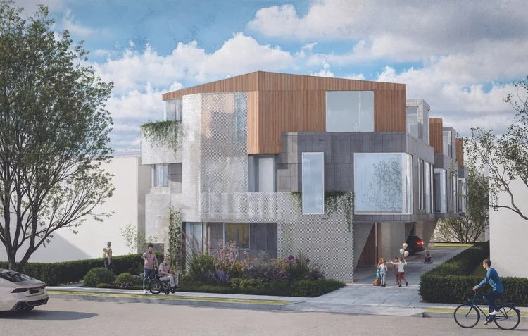 Rendering: Slice of Light multifamily competition project