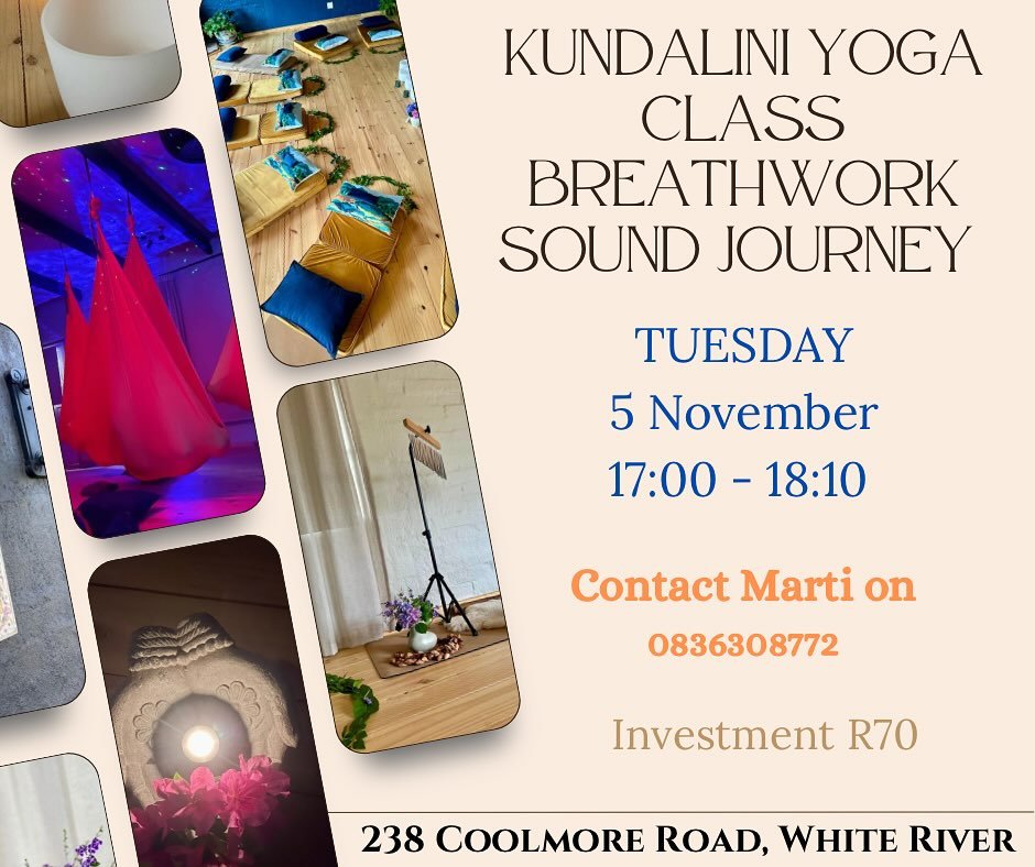 Kundalini yoga class Tuesday at BreathSpace studio White River #calmmindset #selfcarefirst #mentalwellness #community