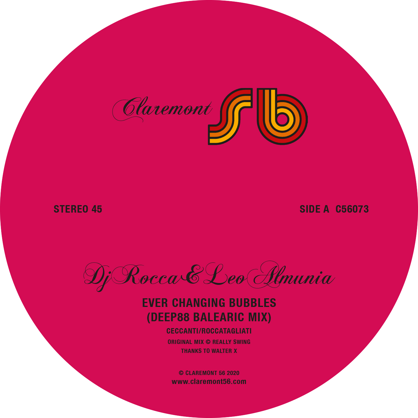 singles — Claremont 56