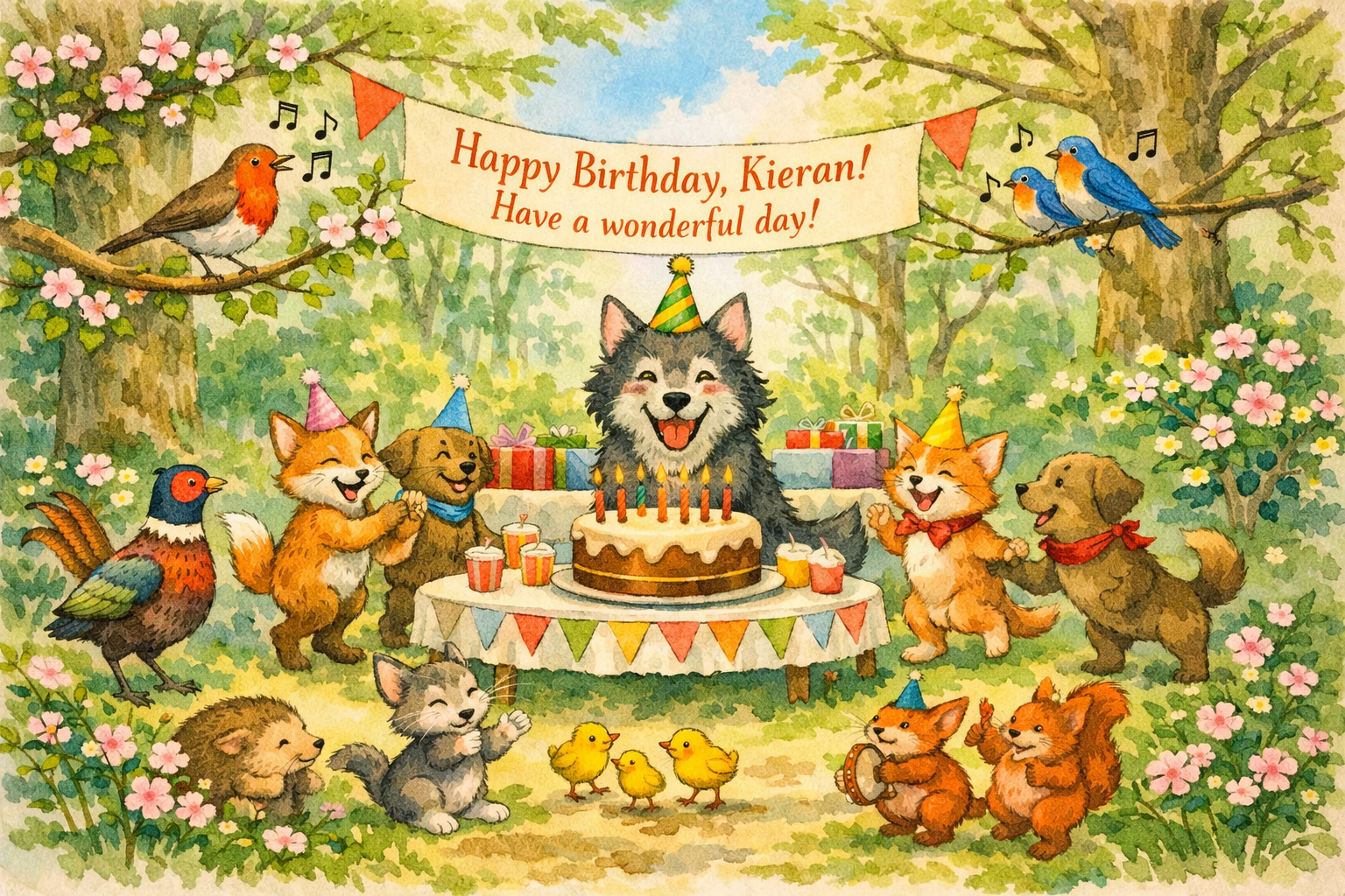 It's Kieran's Day! Let's Celebrate His Nature! 🎶