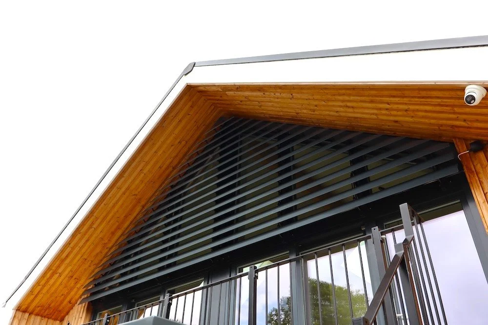 Sunshield 150E Louvre System Installed on Apex Window in The UKIMG_0046.JPG