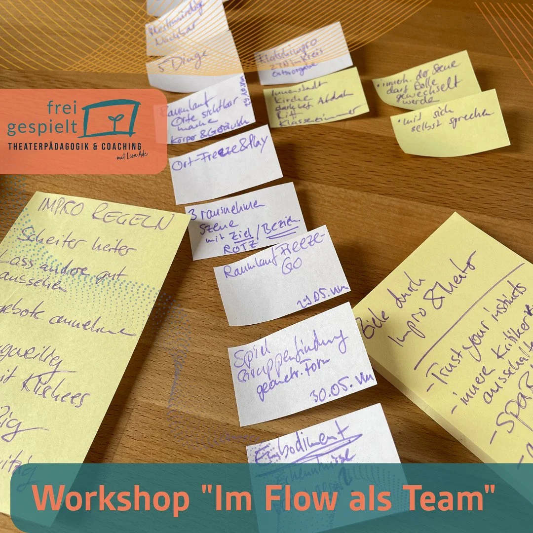 Theaterworkshop für Teams