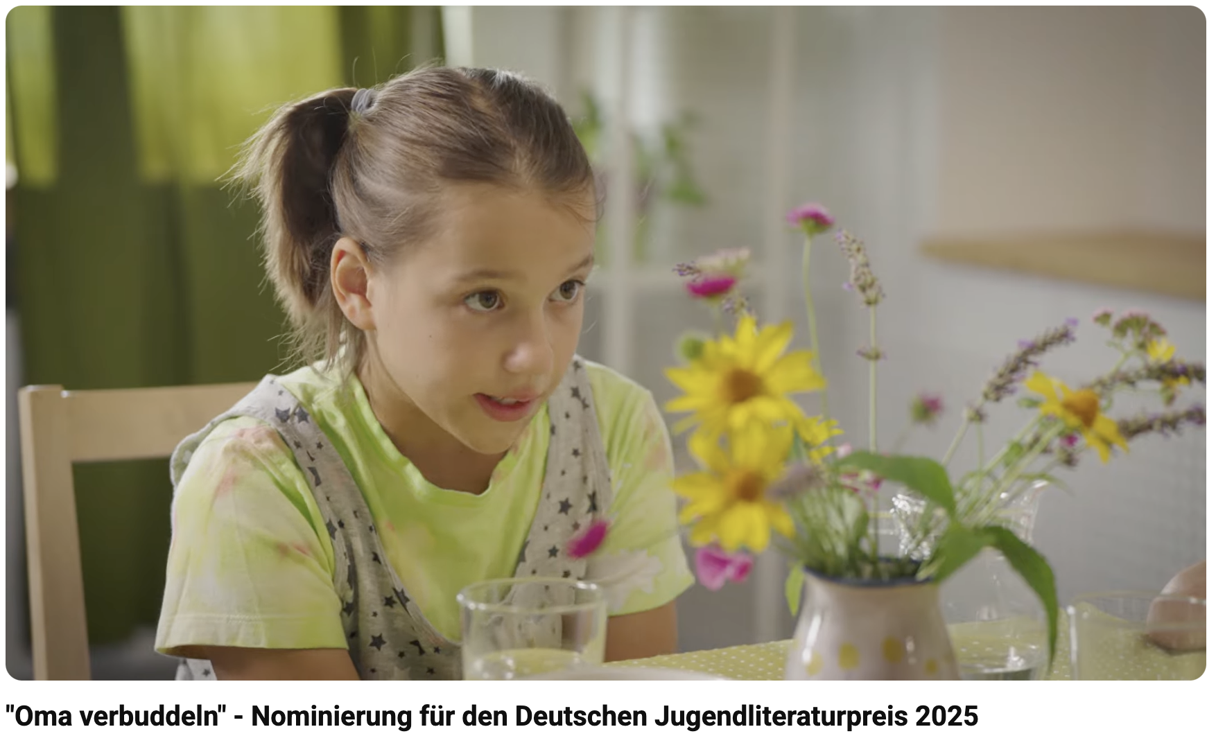 Buchtrailer für den Deutschen Literaturpreis 2025