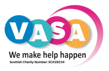 New (transparent) VASA logo with charity number.png